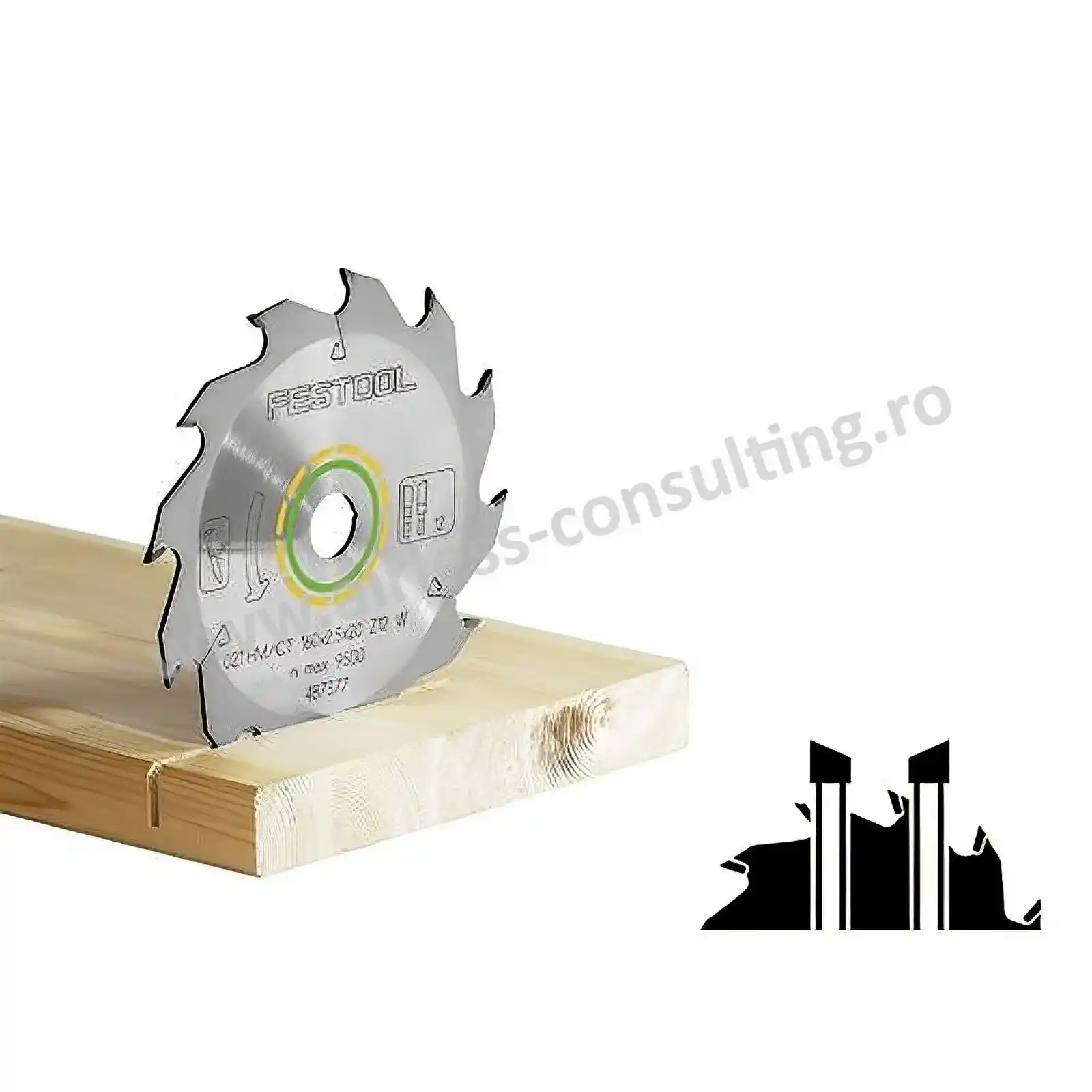 Panza de ferastrau WOOD STANDARD HW 160x1,8x20 W18 Festool