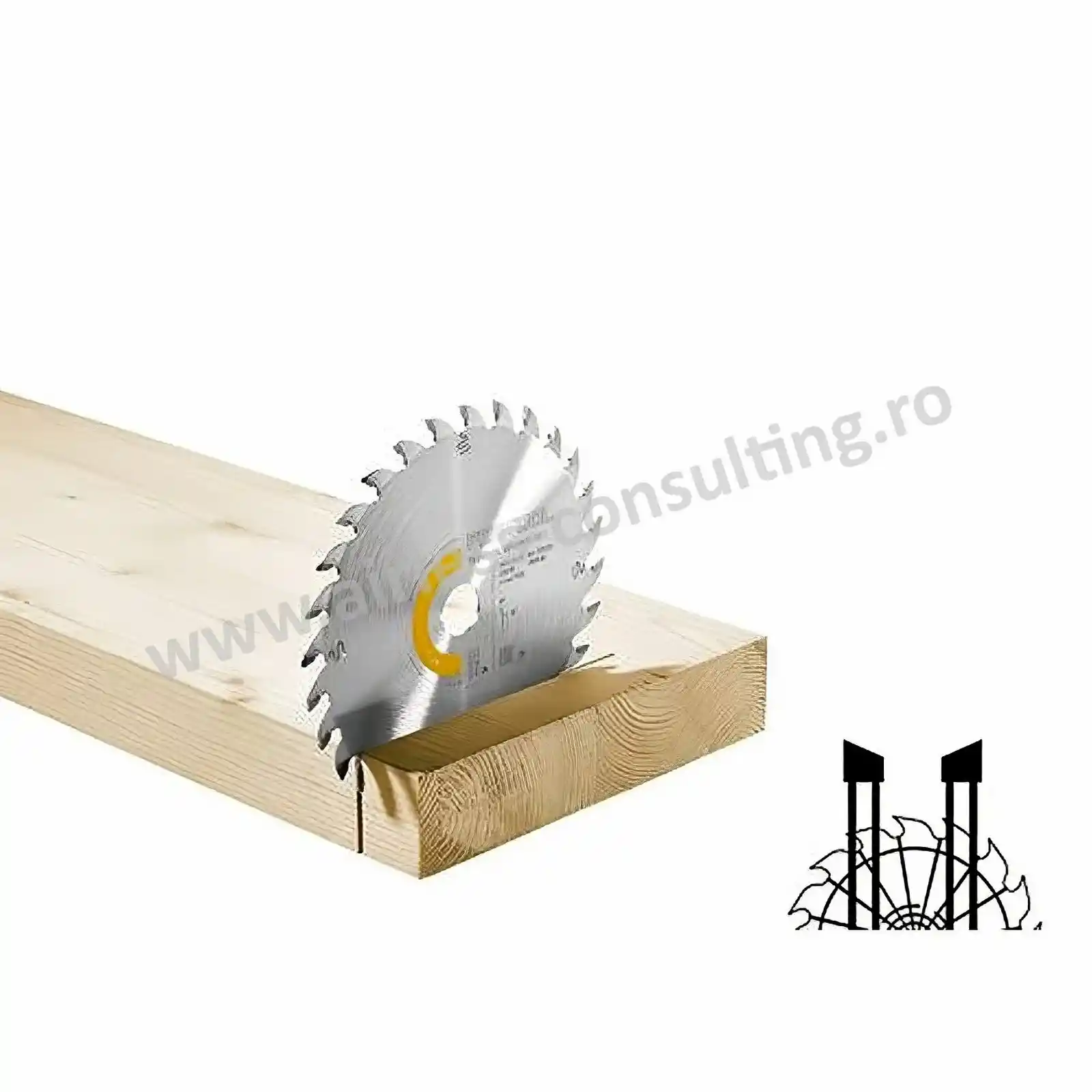 Panza de ferastrau WOOD UNIVERSAL HW 168x1,8x20 W28 Festool