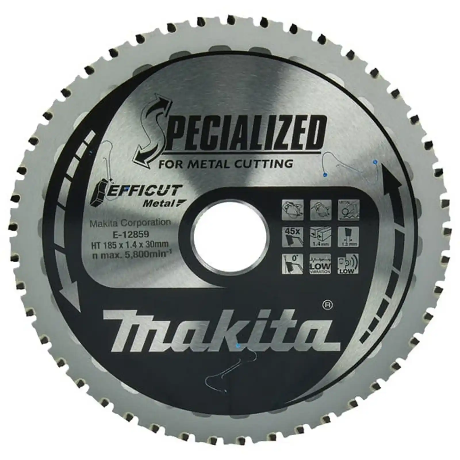 Accesorii diverse - Panza Efficut 185 x 30 mm, Makita