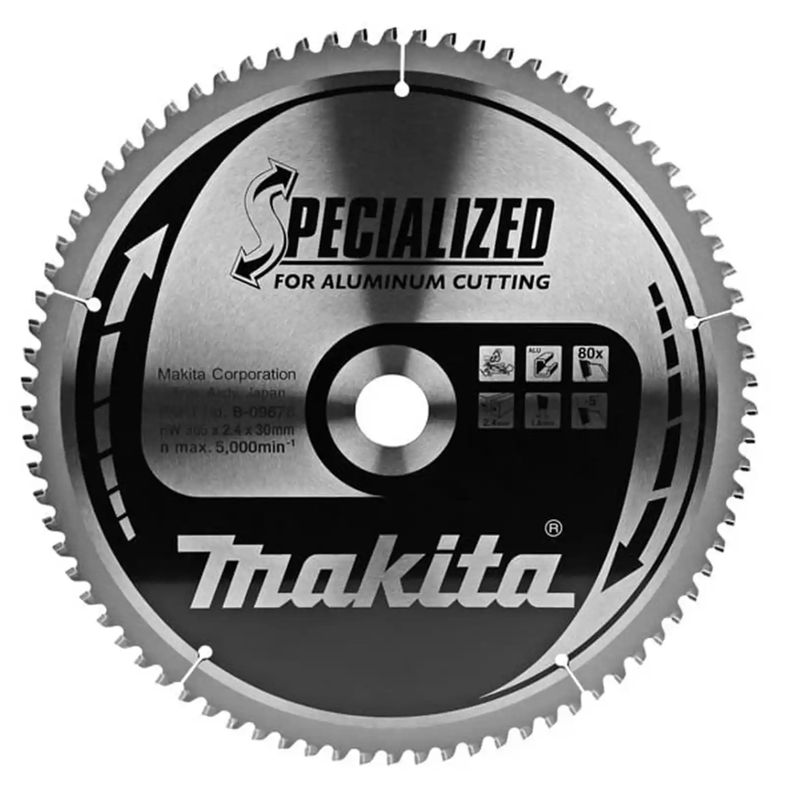 Accesorii Makita - PaNZa FIERaSTRaU TaIERI INCL. 305X30 80TH ALUMINIU, Makita