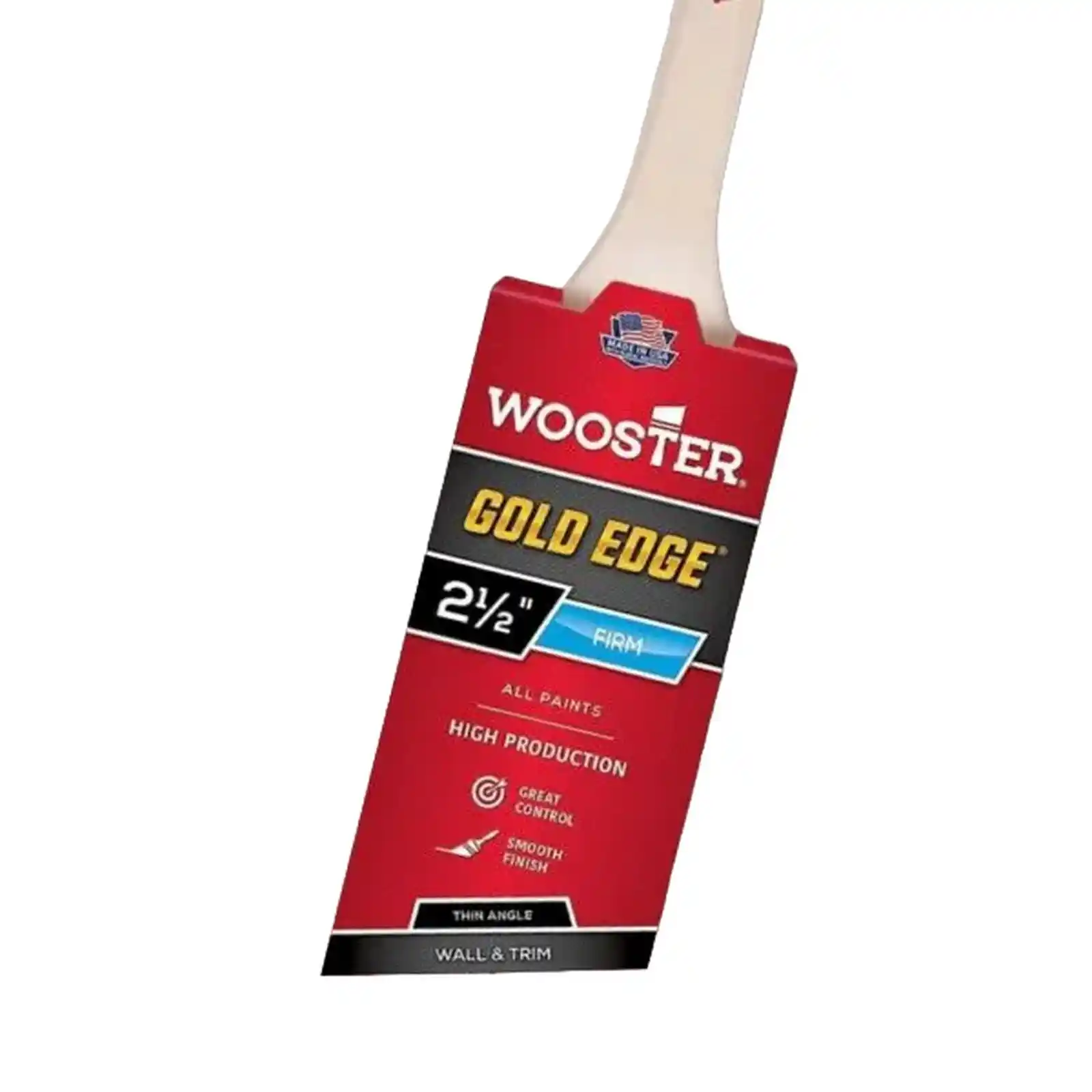 Pensula Gold Edge 5 cm, Unghi, Wooster [1]