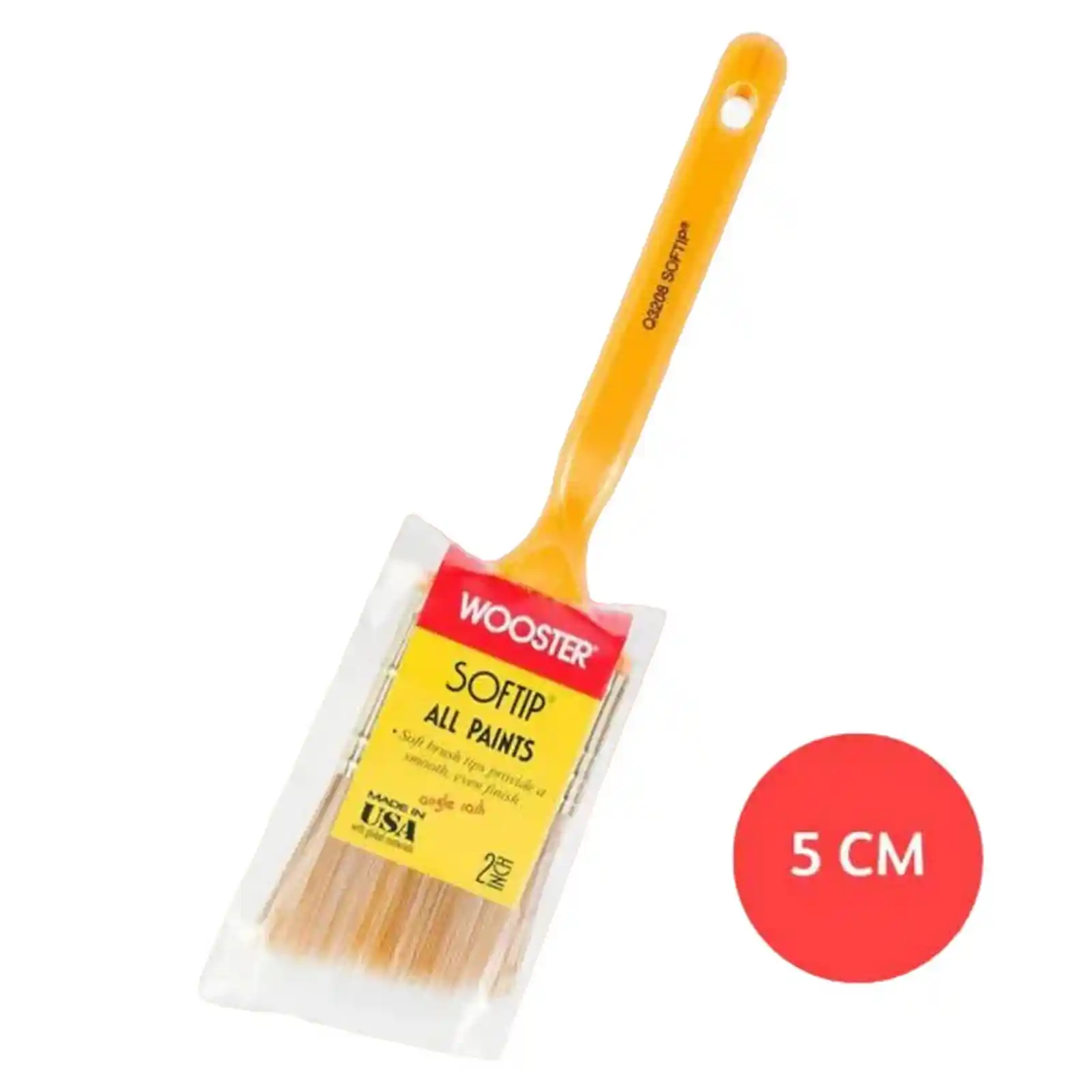 Accesorii si unelte de zugravit, gletuit - Pensula Softtip 5 cm, Unghi, Wooster
