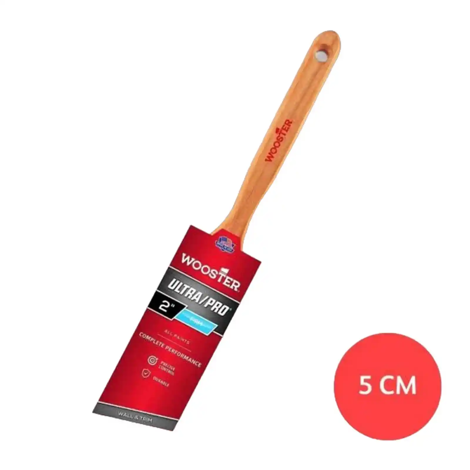 Pensule profesionale de zugravit si vopsit - Pensula Ultra Pro Firm, 5 cm, Unghi, Wooster
