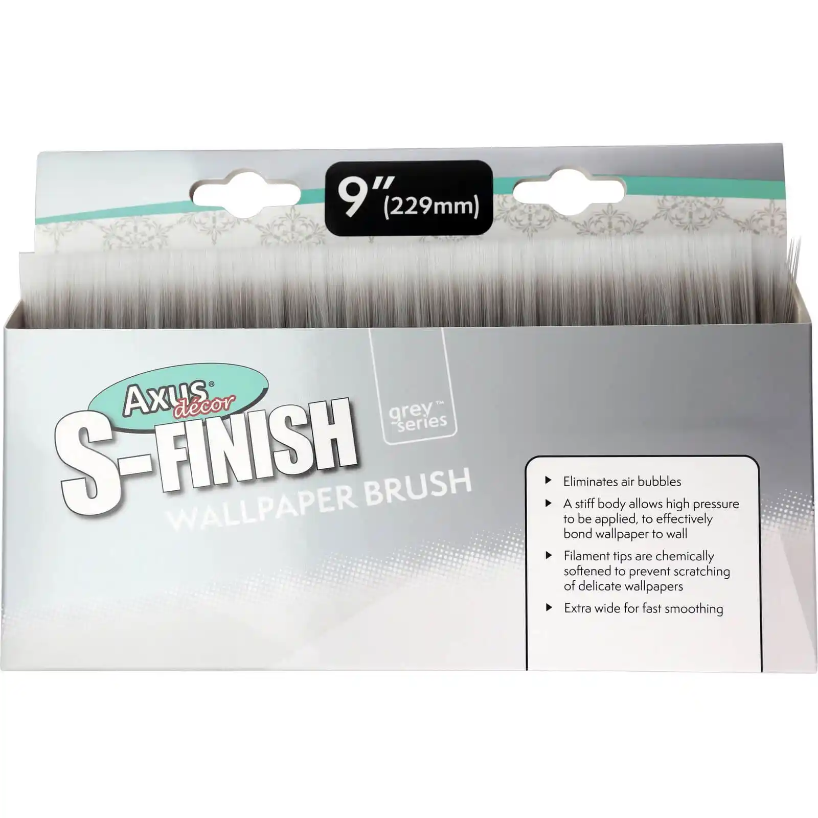 Accesorii si unelte de zugravit, gletuit - Perie S-Finish pentru netezirea tapetului, Axus