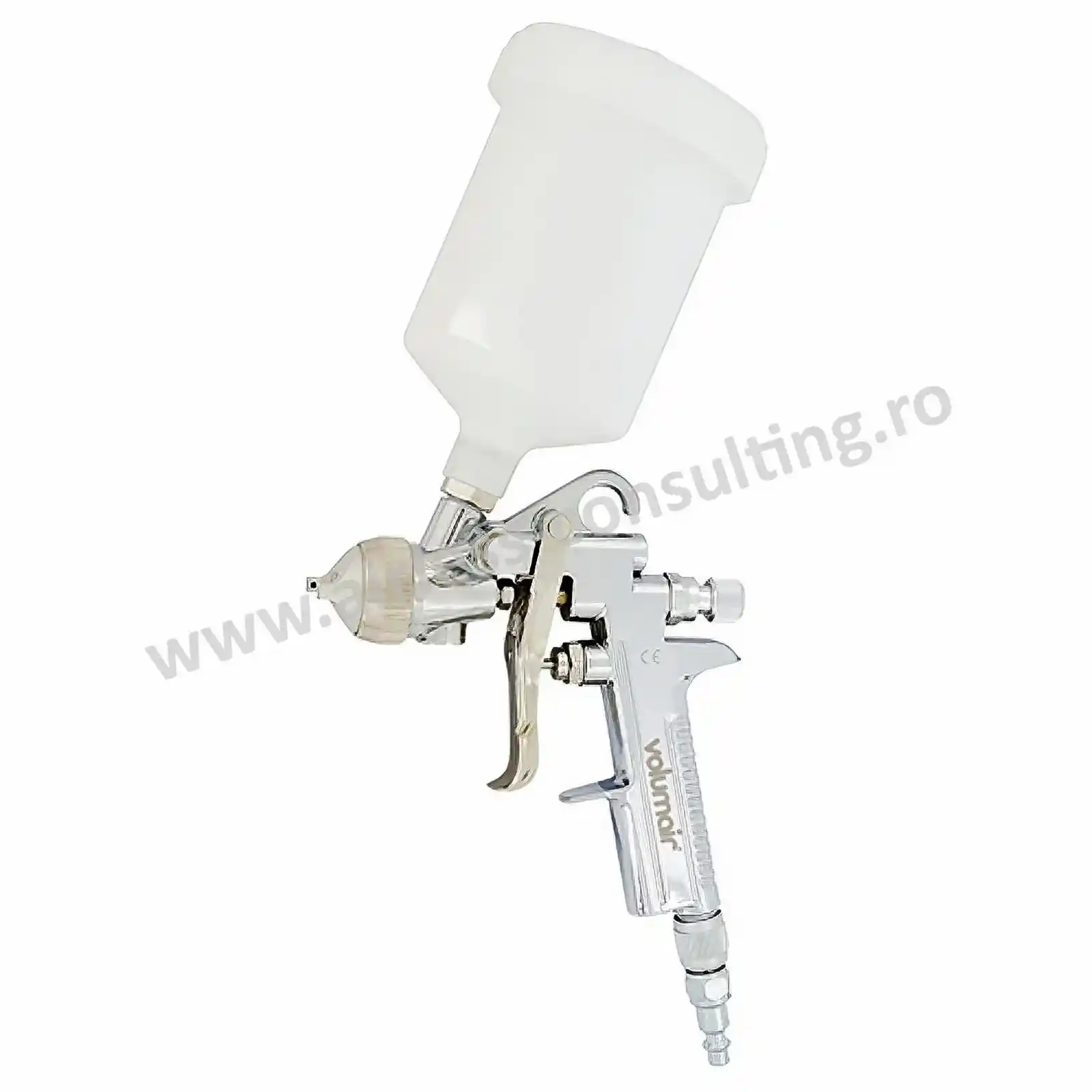Pistoale pneumatice Euromair - Pistol de vopsit pneumatic, profesional, Euromair, AC 15G, 0.75 L, duza 1.75 mm