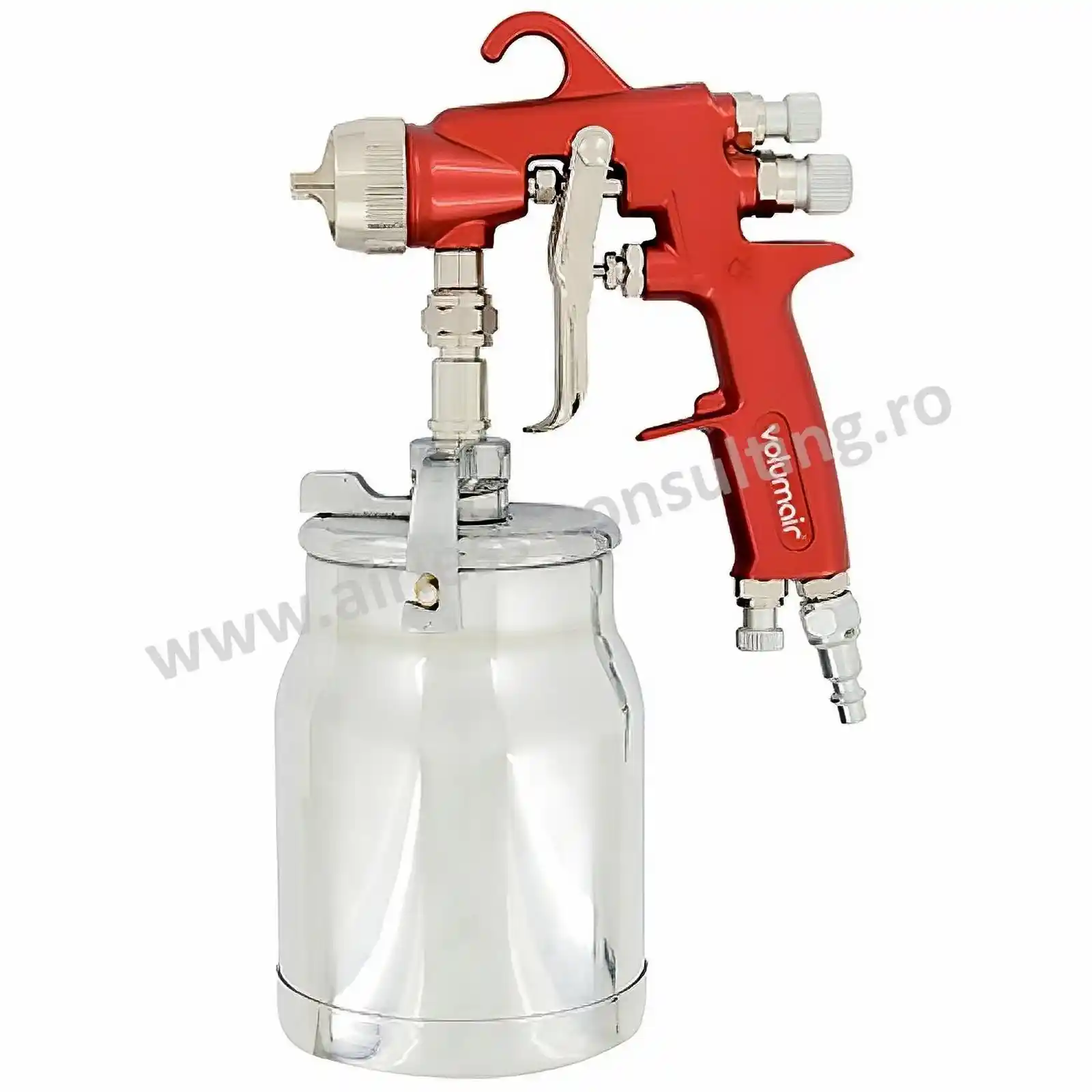 Pistoale pneumatice Euromair - Pistol de vopsit pneumatic, profesional, Euromair, AC 20A, 1 L, duza 1.75 mm