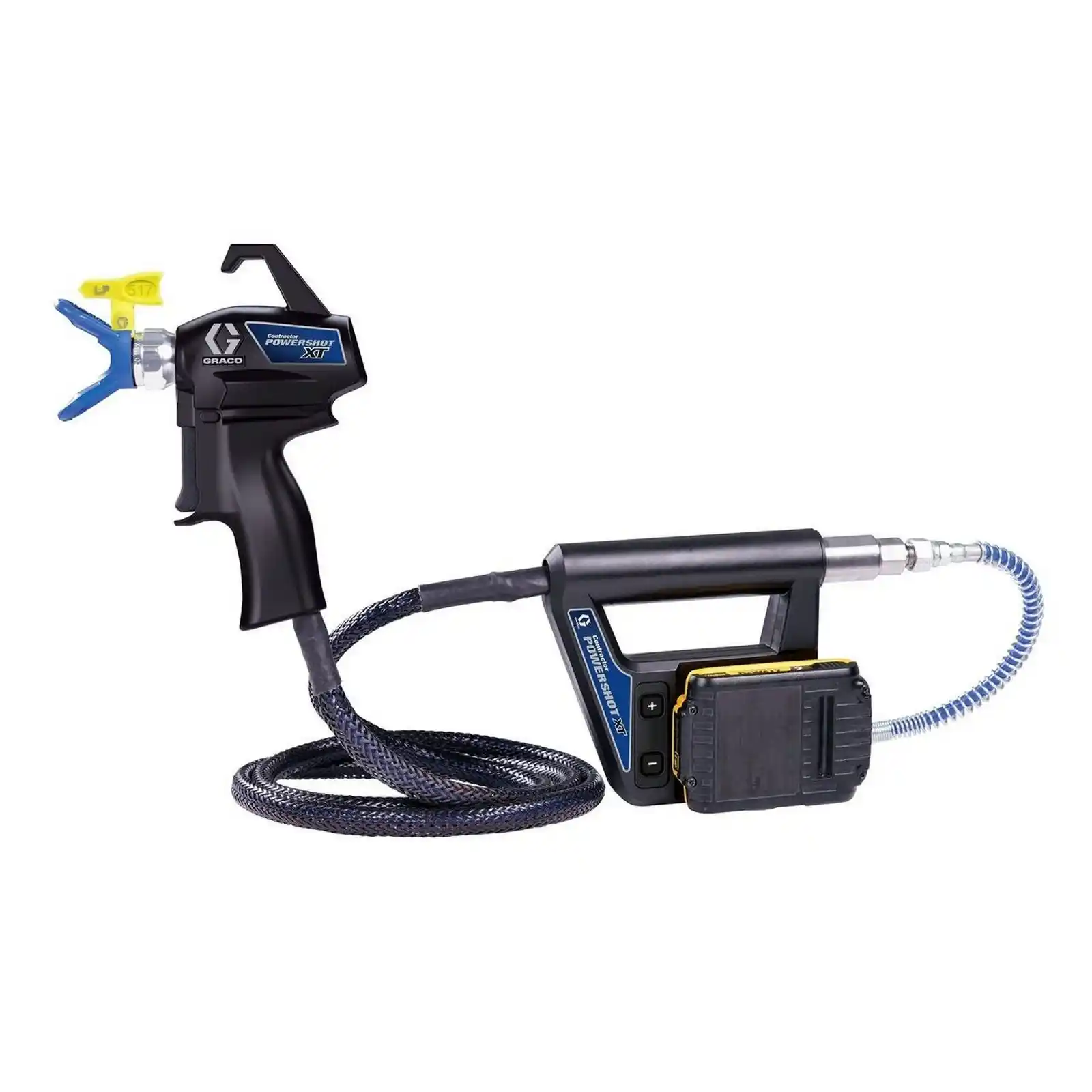 Pistol de vopsit, zugravit, Graco, Contractor PowerShot Standard, airless, cu acumulator DeWalt [2]