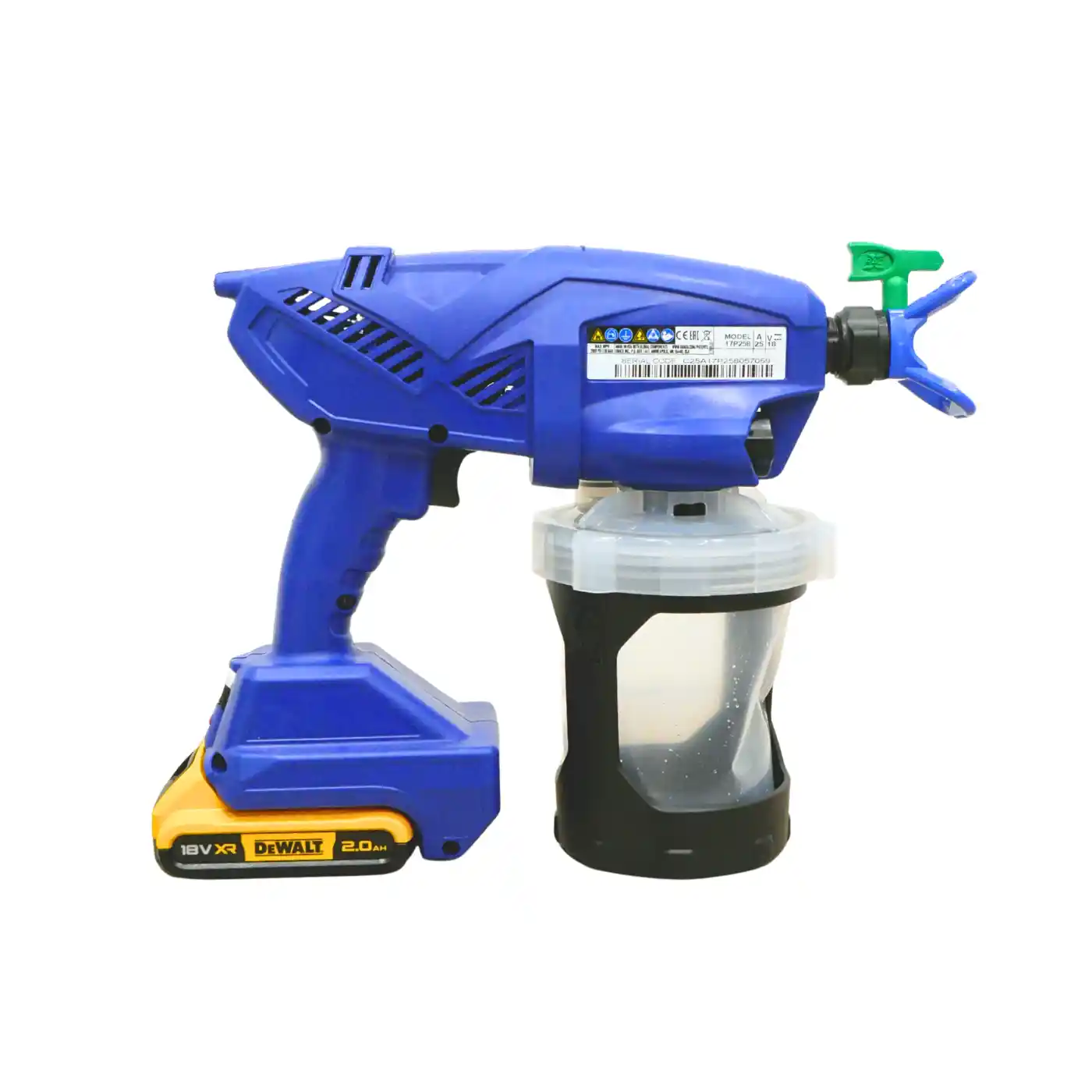 Pistol de vopsit, zugravit, Graco Ultramax Handheld, cu baterii Dewalt [2]