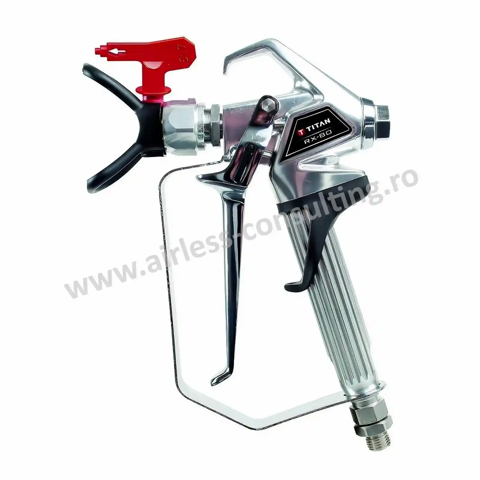 Pistoale de pulverizare - Pistol de zugravit, vopsit, RX80, Titan, max. 250 bar, tragaci pentru 2 degete