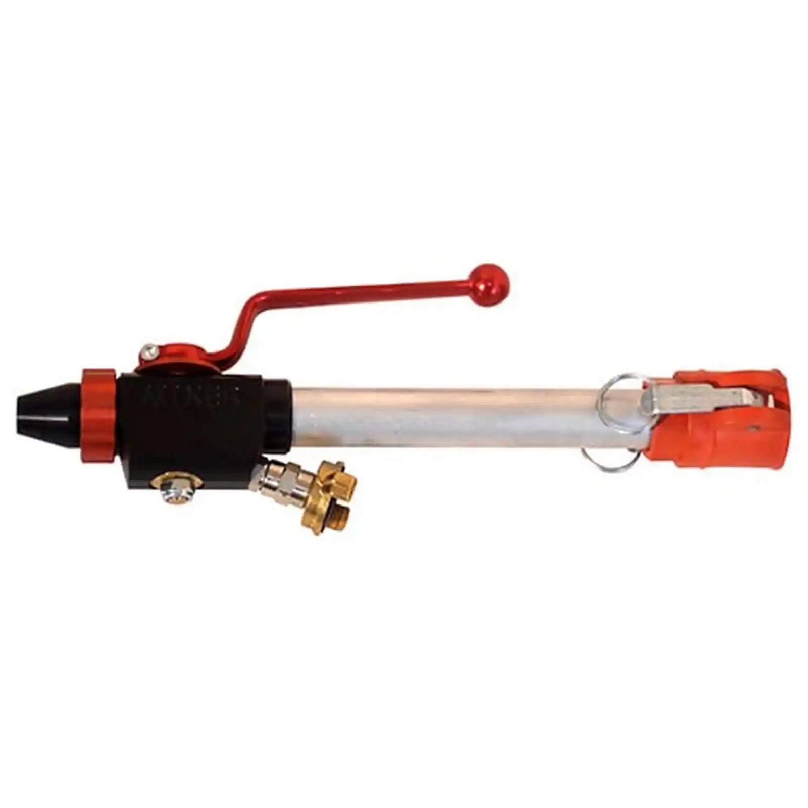 Pistol de adeziv, mortar, tencuiala decorativa - Pistol, lance, lunga, de glet, decorativa, adeziv, Mixer ABS