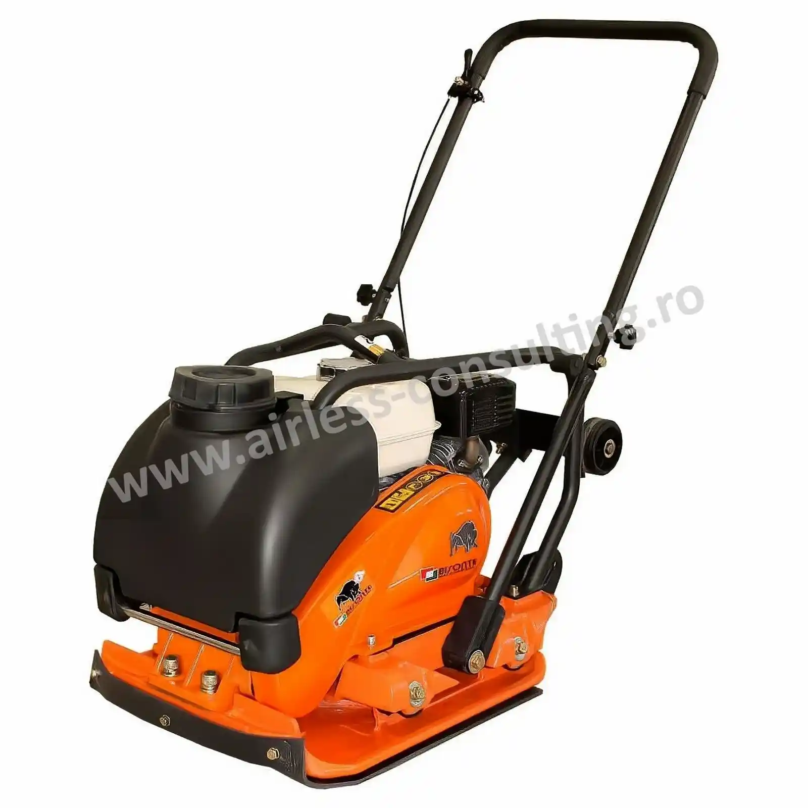 Utilaje profesionale constructii - Placa compactoare, PC90 B&S, Bisonte, benzina, 6.5 cp