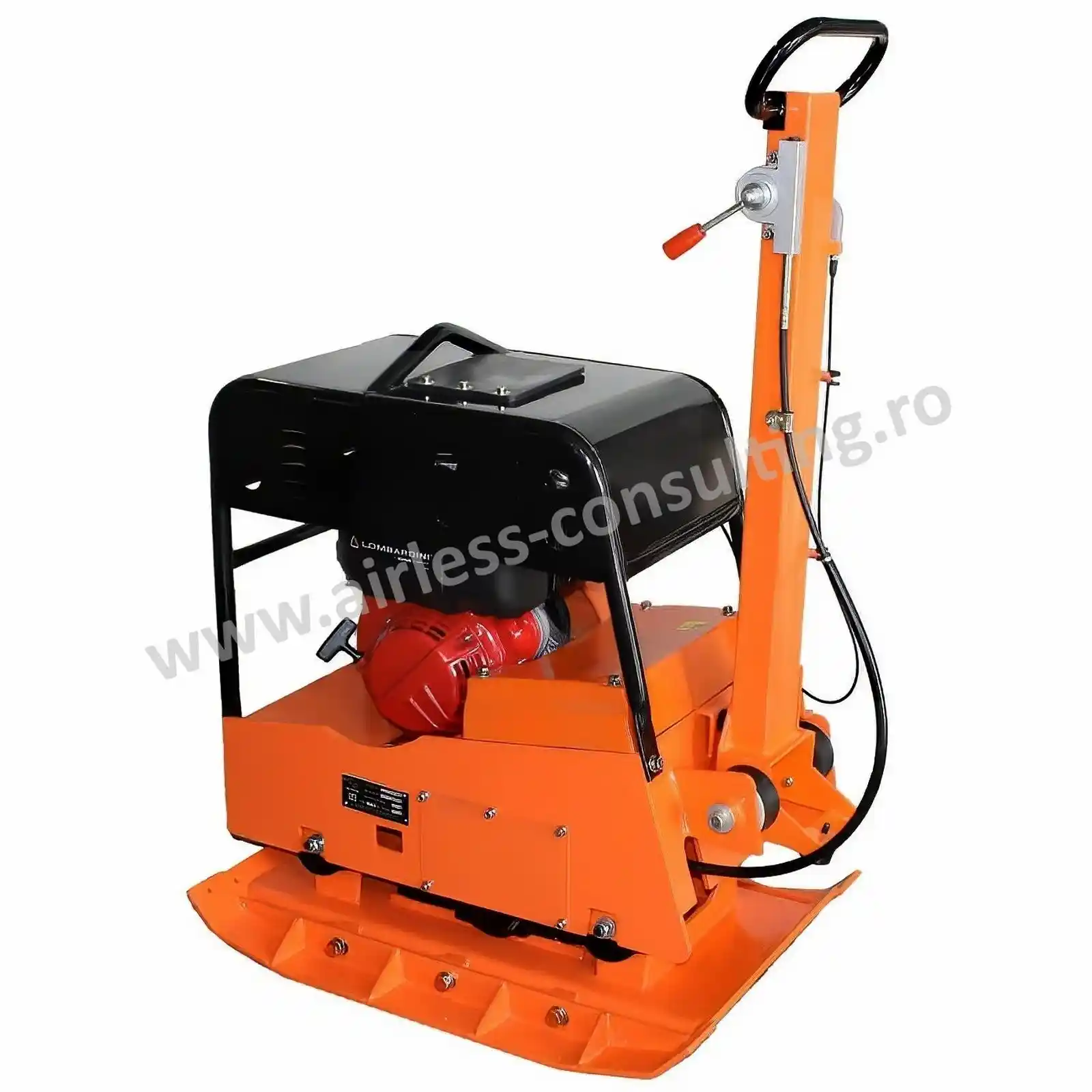 Utilaje profesionale constructii - Placa compactoare reversibila, PCR255 LK, Bisonte, diesel, 7.5 cp