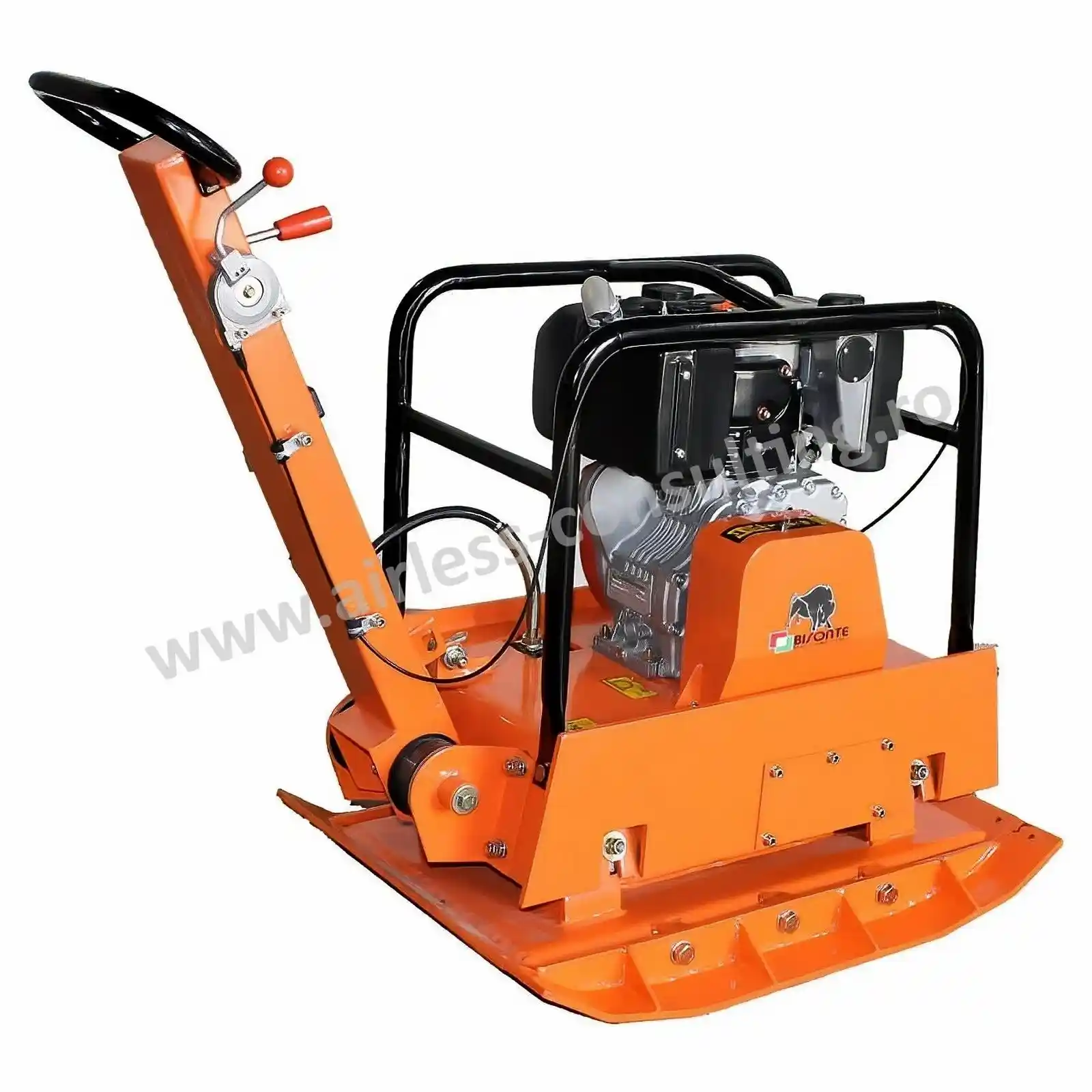 Utilaje profesionale constructii - Placa compactoare reversibila, PCR320 LK, Bisonte, diesel, 7.5 cp