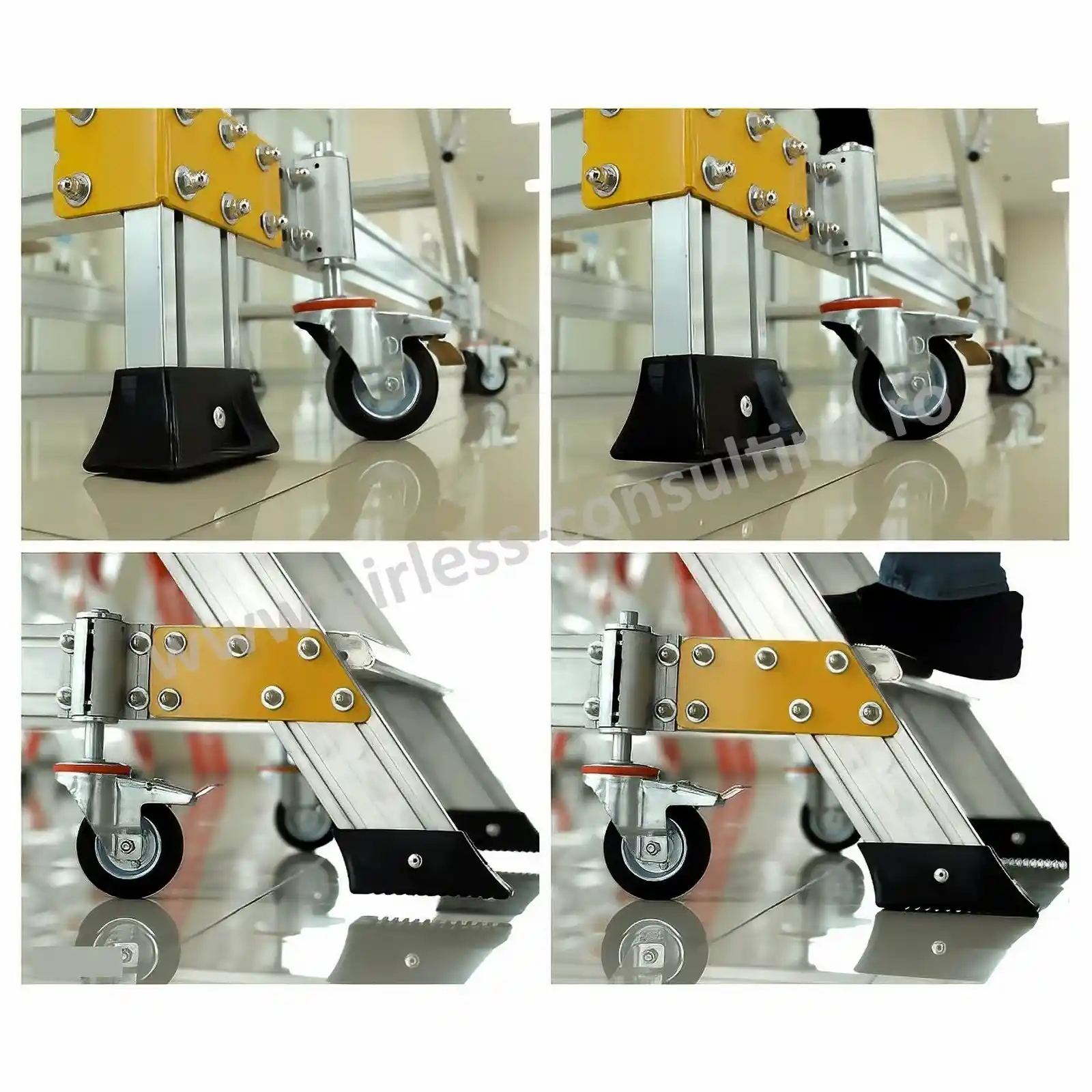 Platforma mobila profesionala, aluminiu, Platform EP4, Bisonte, inaltime 3.05 m [3]