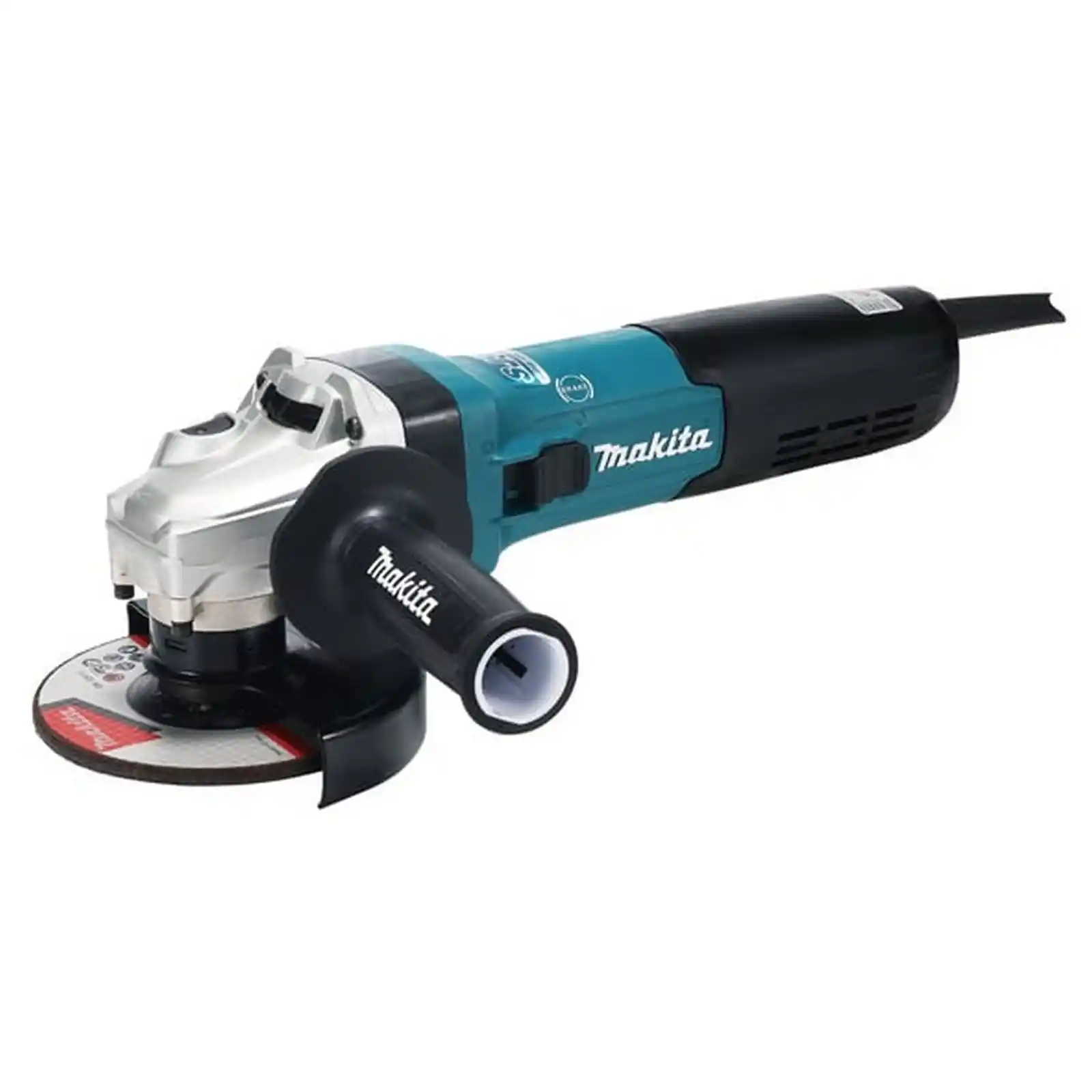 Unelte si scule Makita - Polizor unghiular, 1.900 W, frana mecanica, turatie variabila, comutator glisant, 125 mm, Makita