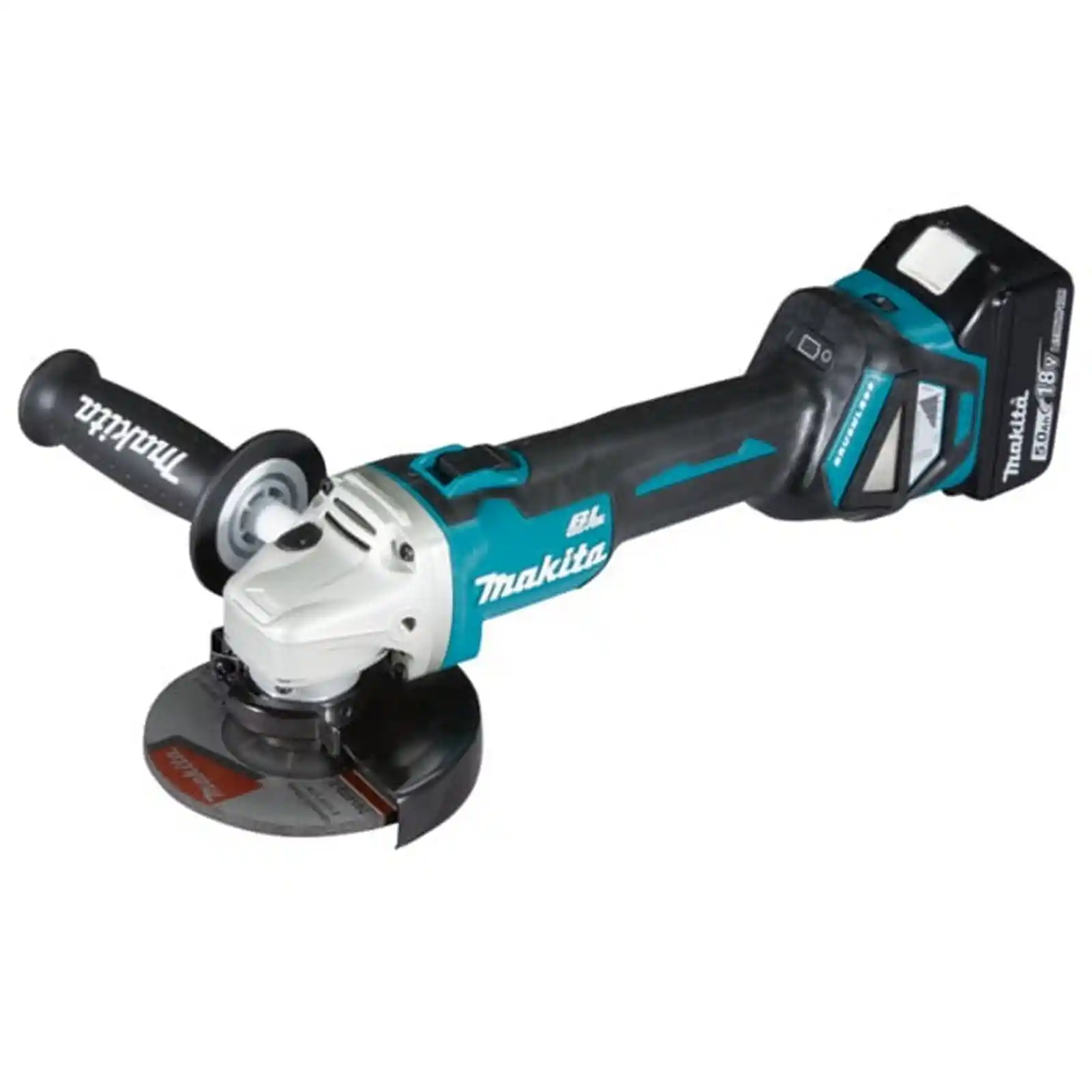 Unelte si scule Makita - Polizor unghiular LXT 18V, 125 mm, cu 2 acumulatori, Makita