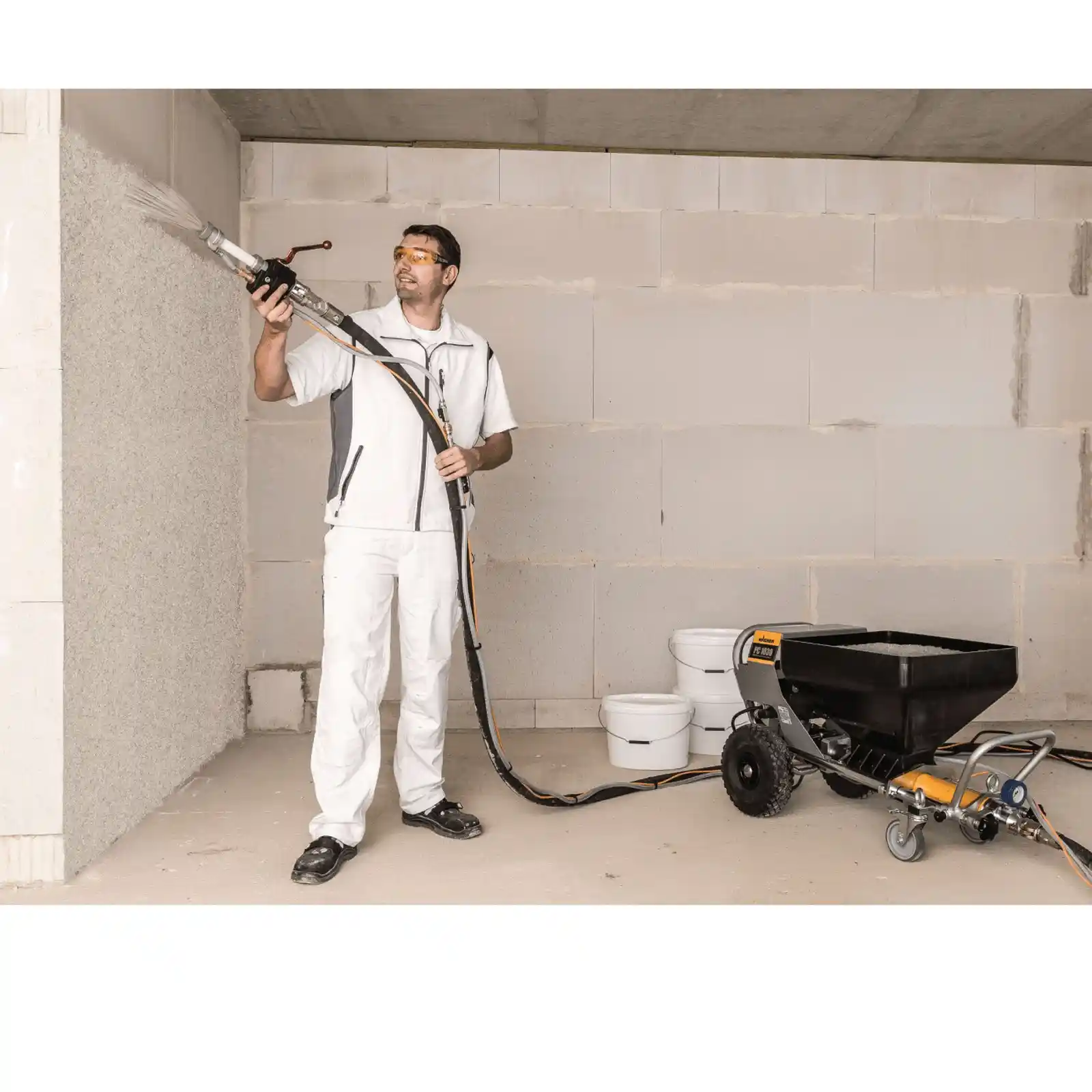 Pompa de decorativa profesionala, PlastCoat 1030E Spraypack 2.2 kW [2]