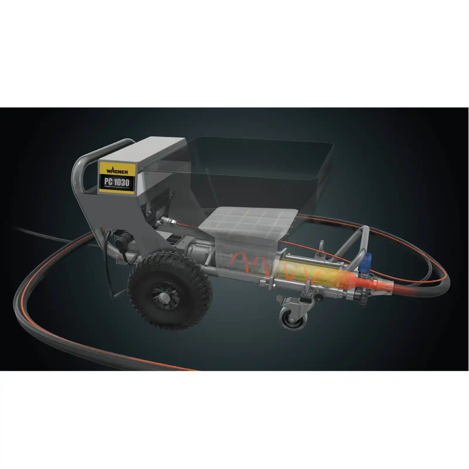 Pompa de decorativa profesionala, PlastCoat 1030E Spraypack 2.2 kW [3]