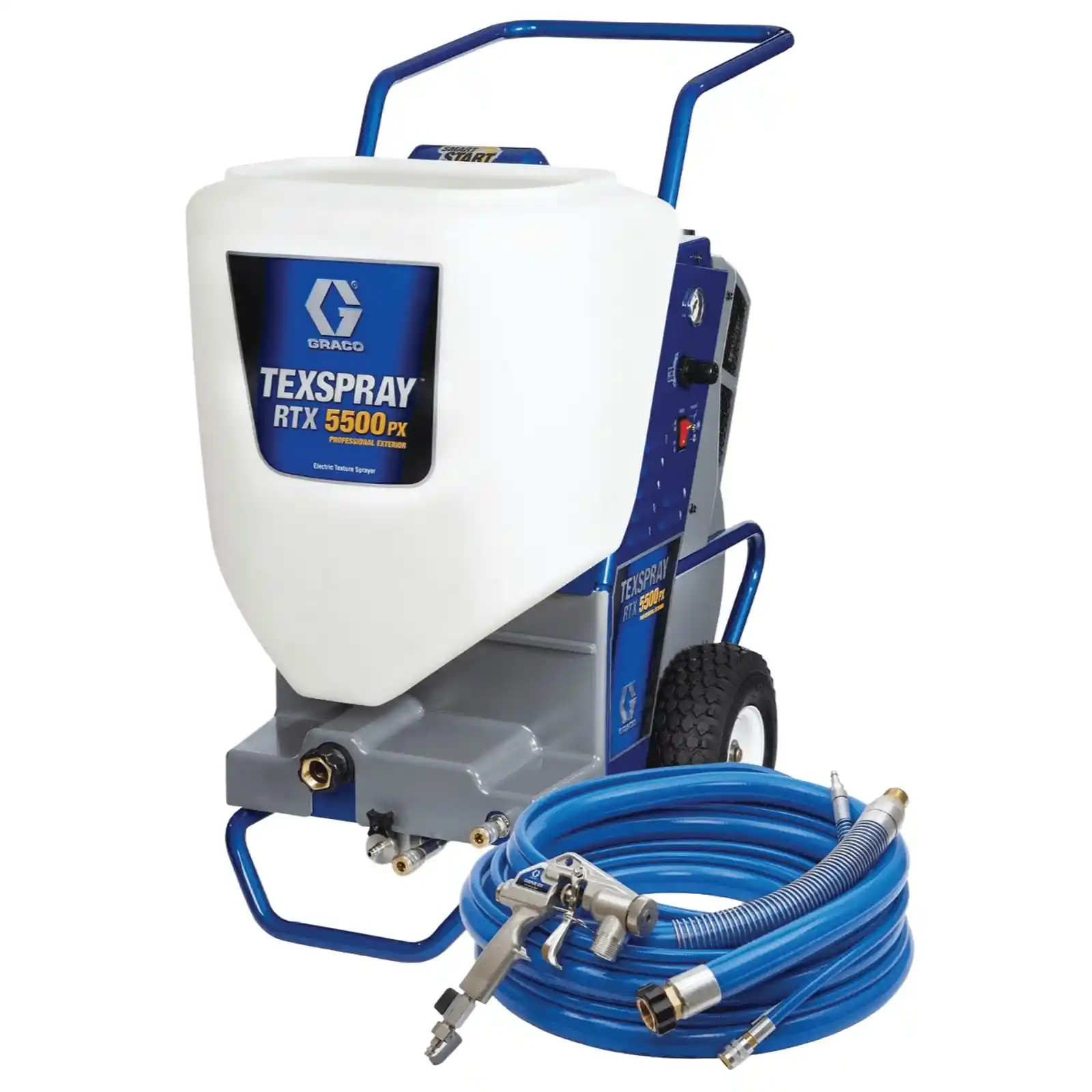 Pompa Decorativa - Pompa de decorativa si adeziv, pentru materiale texturate, Graco, RTX PX 5500, Exterior, 20.8 l/min