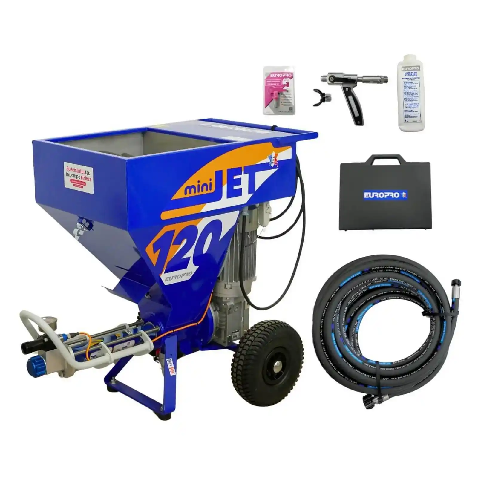 Pompe Glet Airless - Pompa de glet, airless, Euromair, MINIJET 120