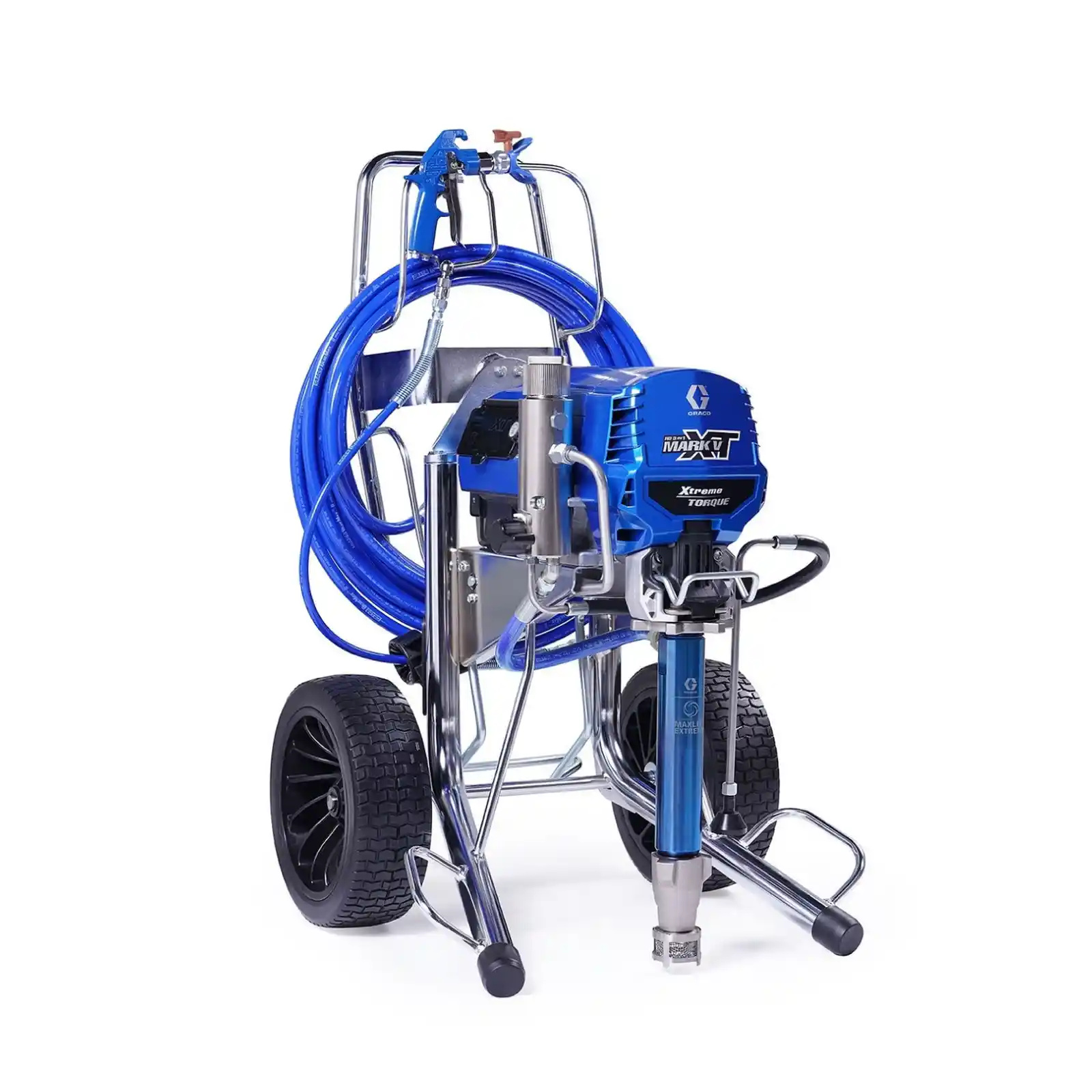 Pompa de Stropit cu Var - Pompa de gletuit, zugravit, mixta, Graco, Mark V XT, Procontractor, airless, 230V