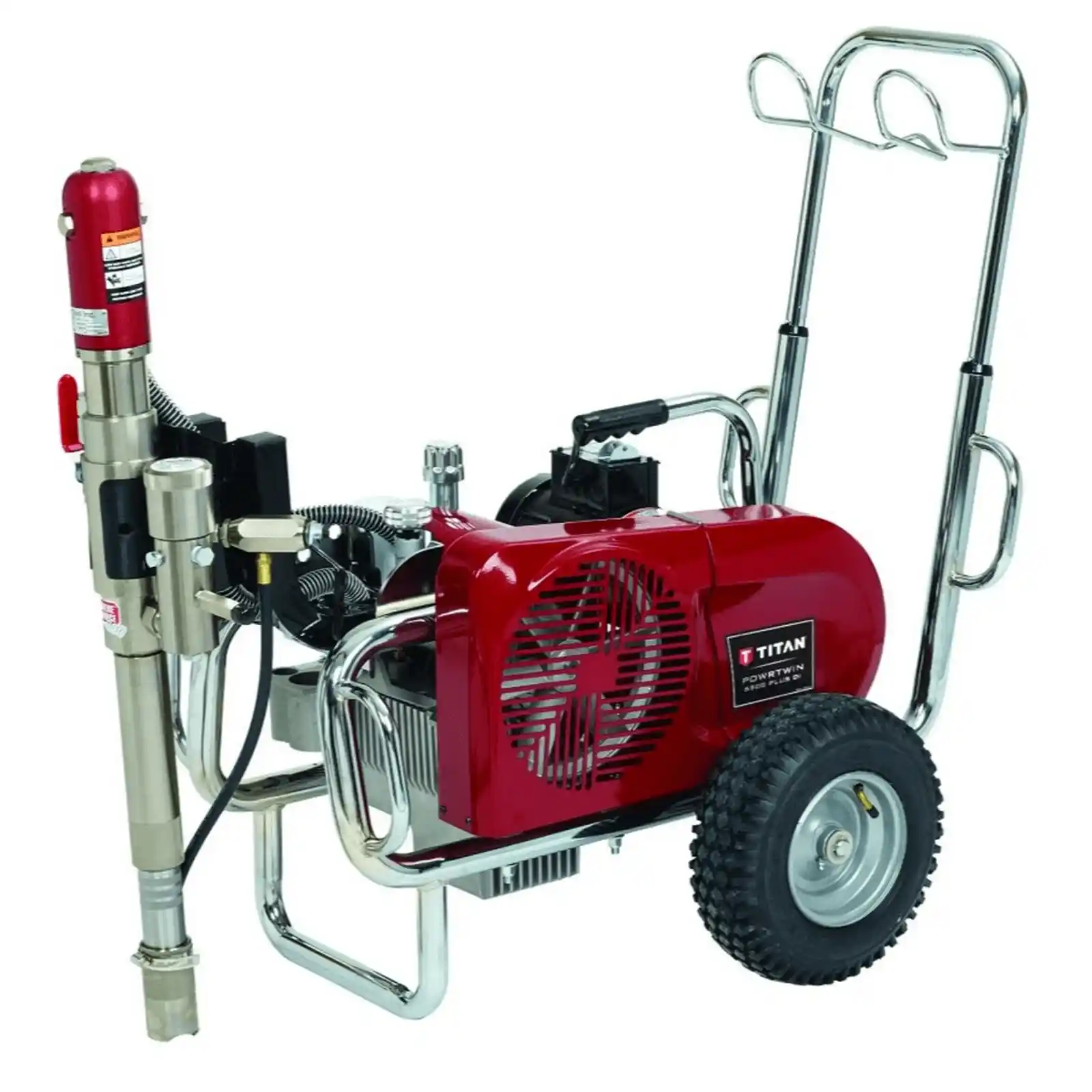 Pompa de Stropit cu Var - Pompa de gletuit, zugravit, mixta, Titan, PowerTwin 12000 DI Plus, 5.5 kW, 400v
