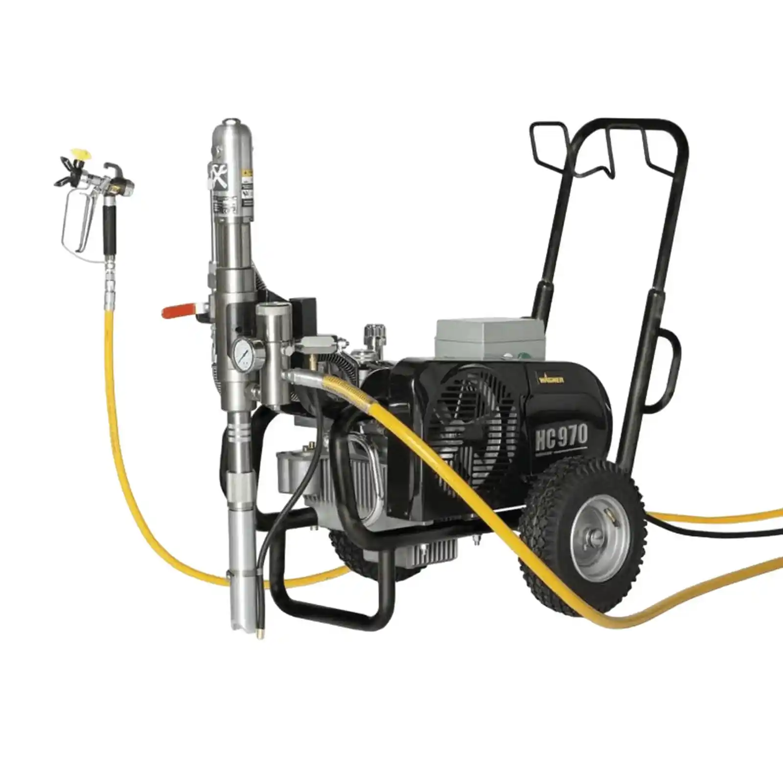 Pompa Glet Wagner - Pompa de gletuit, zugravit, mixta, Wagner, HeavyCoat 970 E Spraypack 400V 5.5 kW