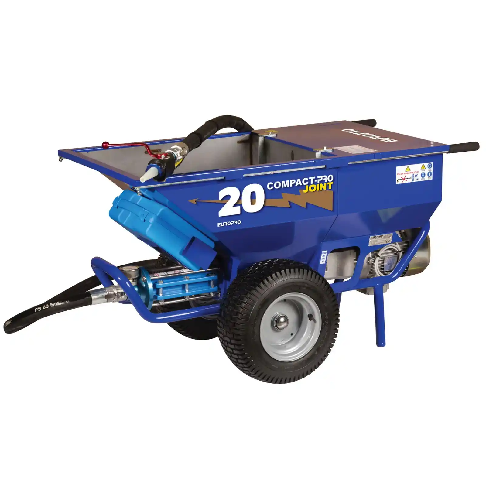 Pompe de injectare materiale - Pompa de injectare materiale, Euromair, COMPACT-PRO 20 JOINT, 1.5 kW, 230V