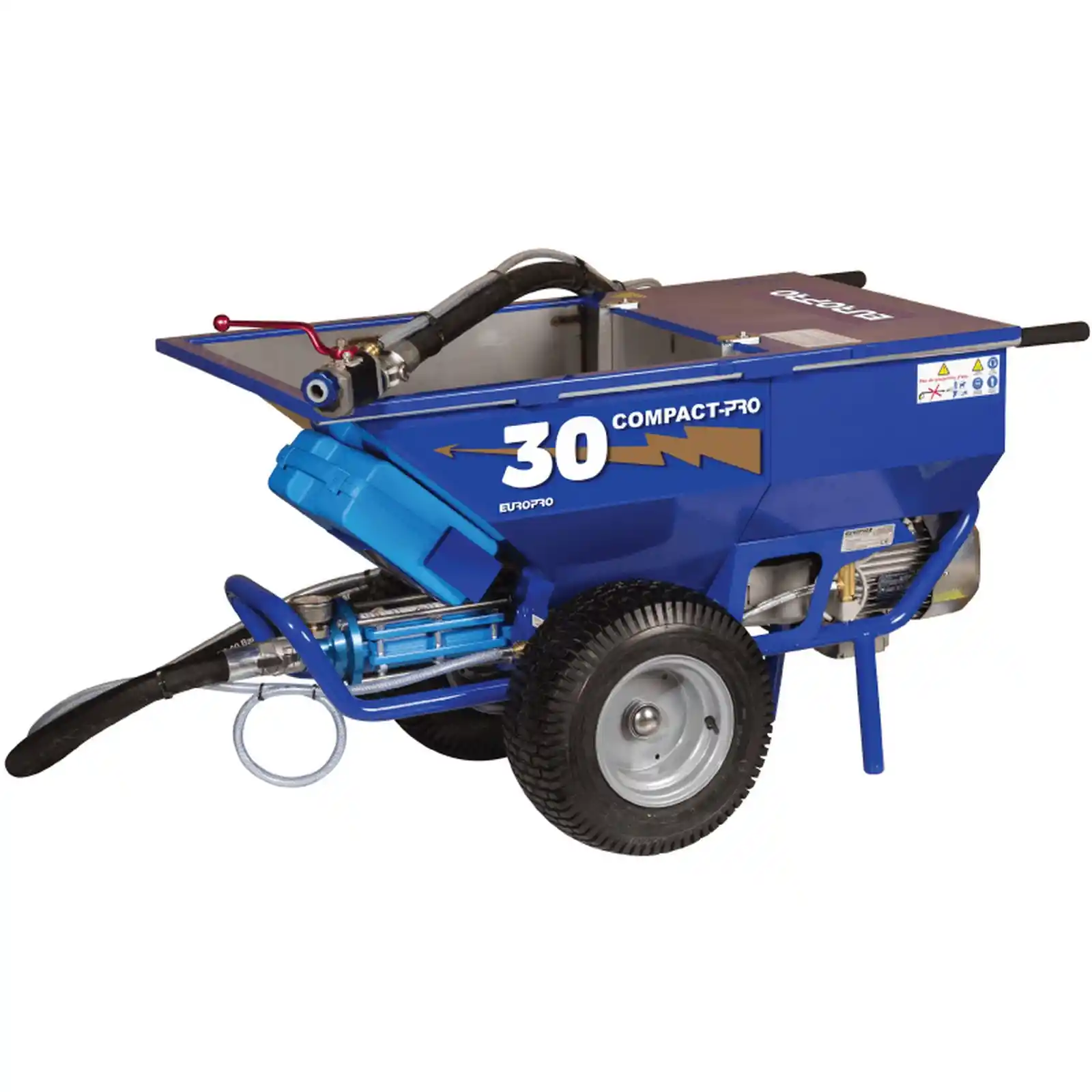 Pompa mortar in rate - Pompa de mortar, adeziv, tencuieli, Euromair, COMPACT PRO 30 CLASSIC