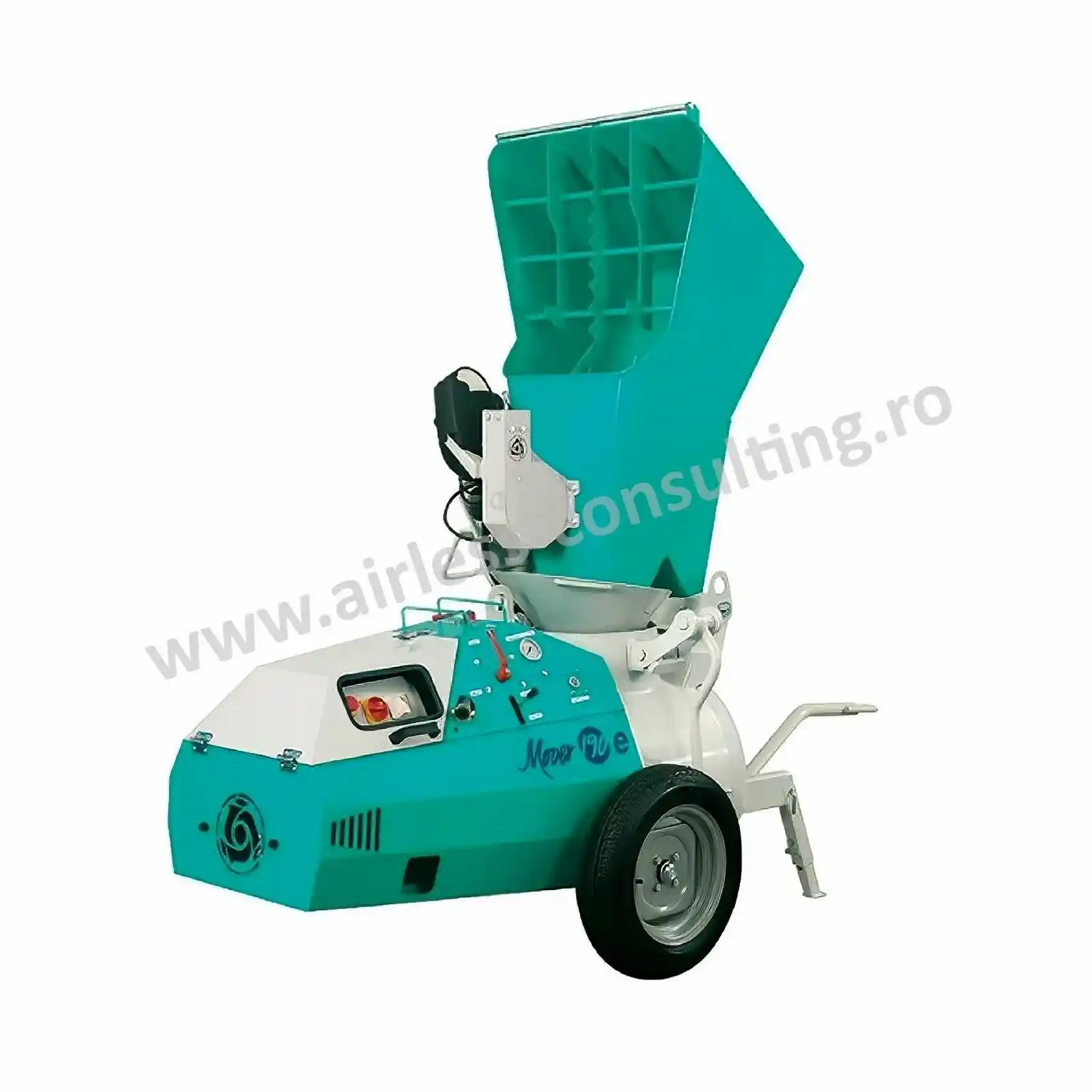 Pompe pentru constructii - Pompa de sapa semiumeda clasica Mover 270e 400v 5.5 kW cu bena de incarcare