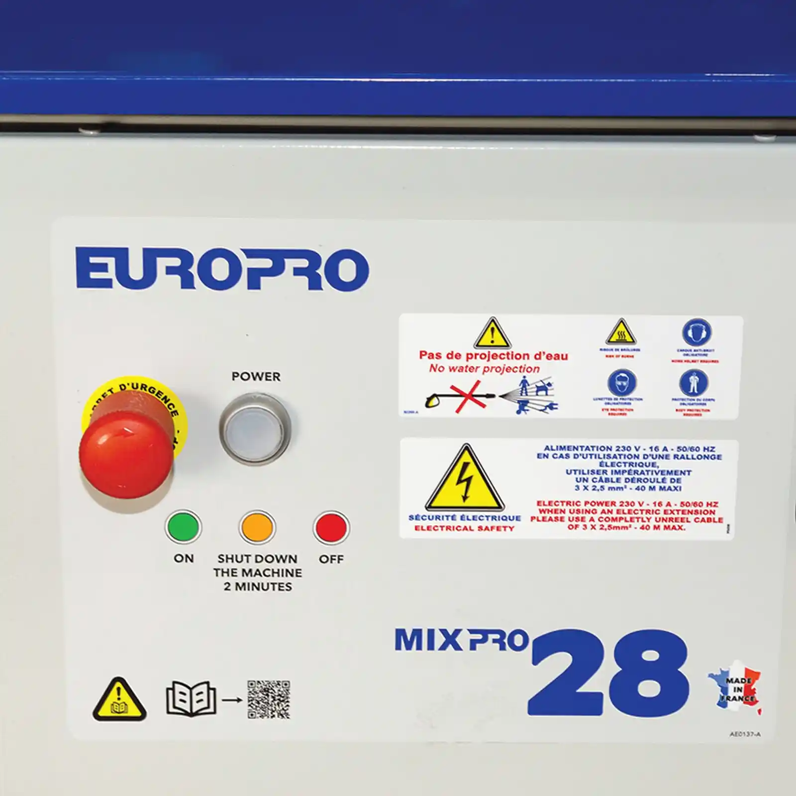 Pompa de tencuit monofazica, Euromair MIXPRO 28 - 3 kW [3]