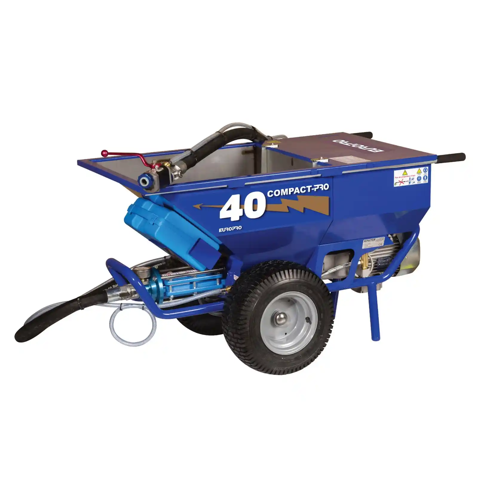 Pompe Tencuit Euromair - Pompa de tencuit, mortare, adezivi, Euromair, COMPACT-PRO 40, 2.2 kW, 230V