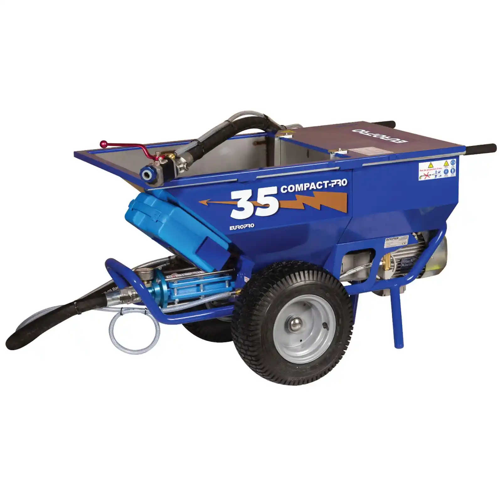 Pompe Tencuit Euromair - Pompa de tencuit si adezivi, Euromair, COMPACT-PRO 35, 2.2 kW, 230V