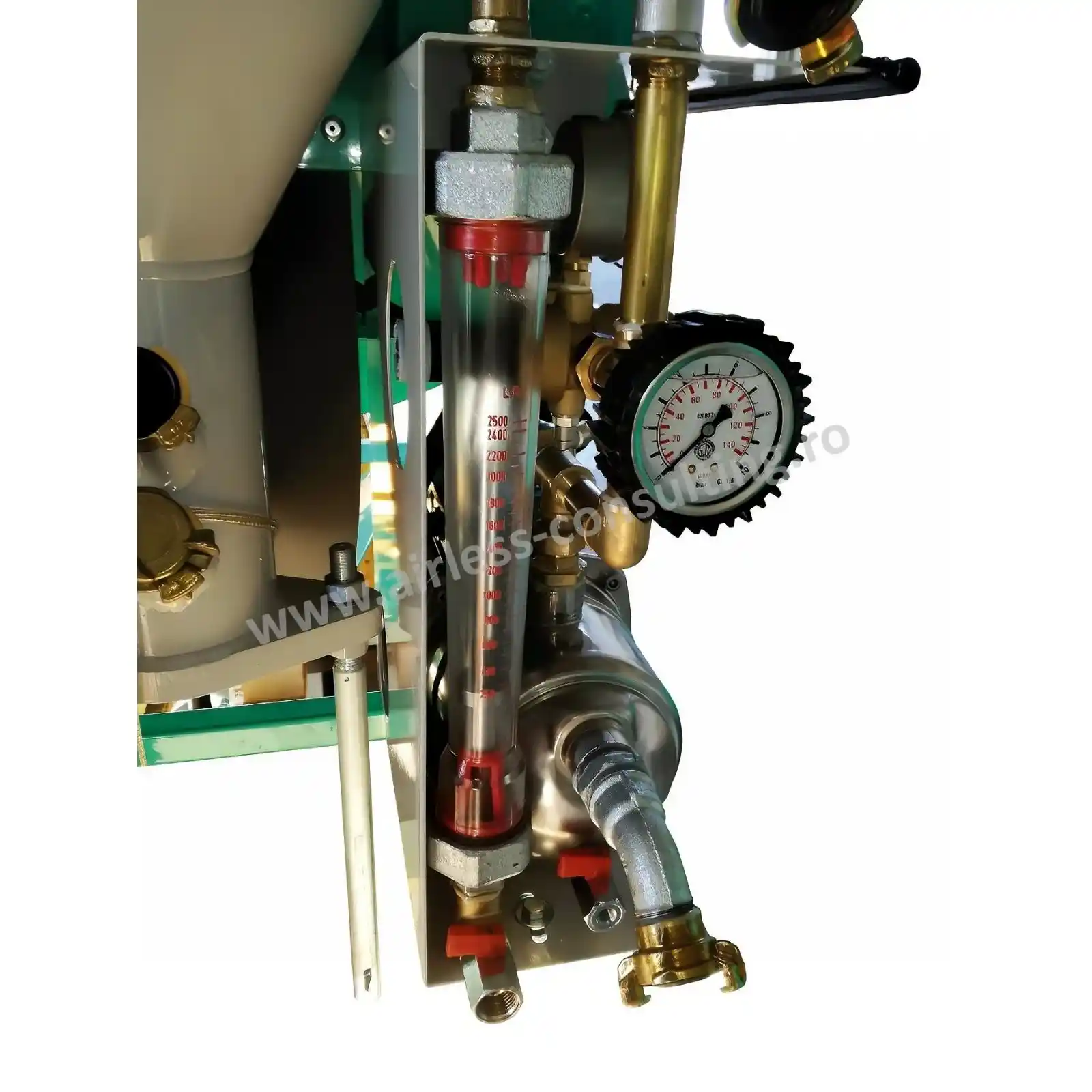 Pompa de tencuit si sapa autonivelanta trifazica, IMER Koine 4 Hi FLOW, 400v, 6.8 kW [4]