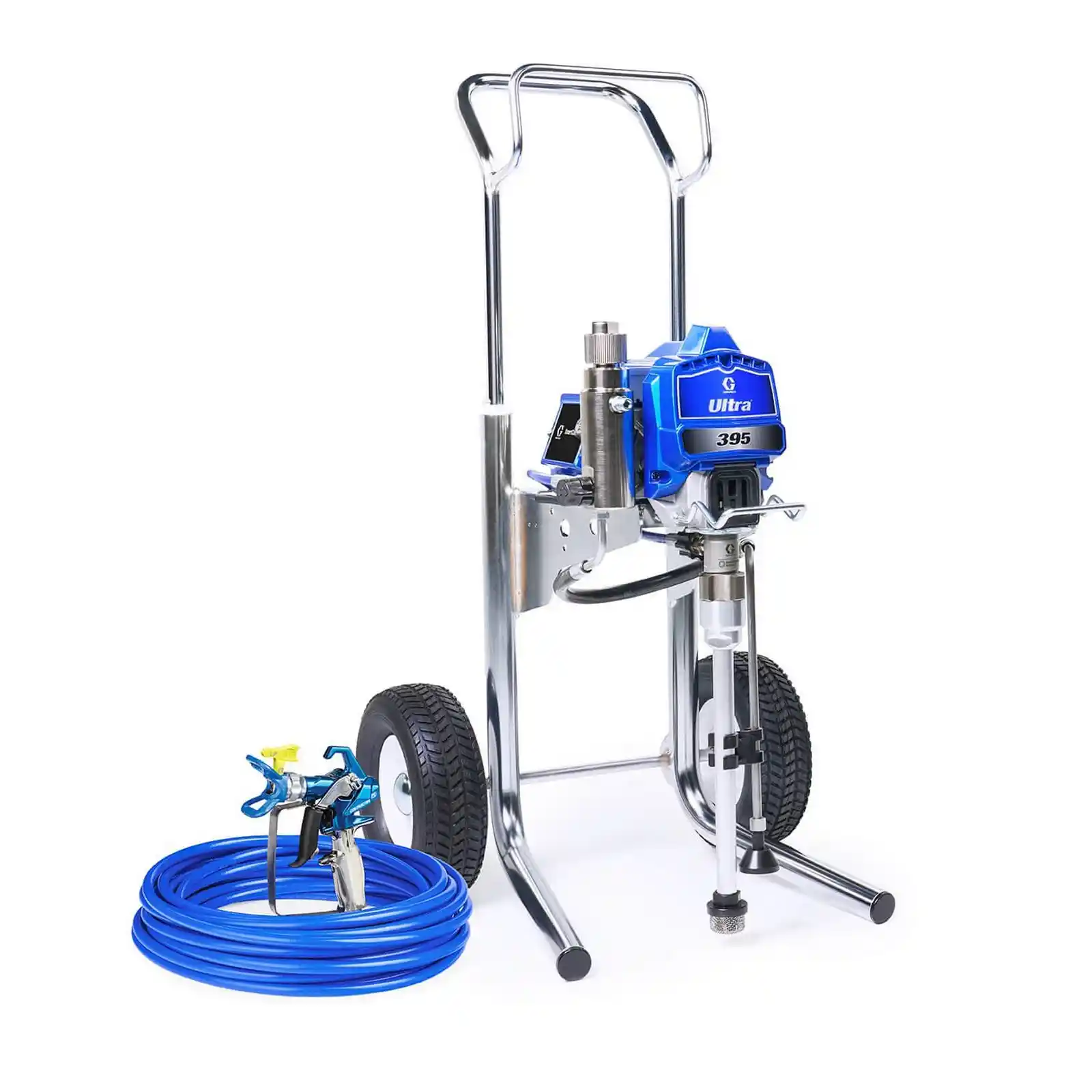 Pompa de Zugravit cu Var Manuala - Pompa de zugravit, vopsit, Graco ULTRA 395 Hi-Cart, airless, 230V