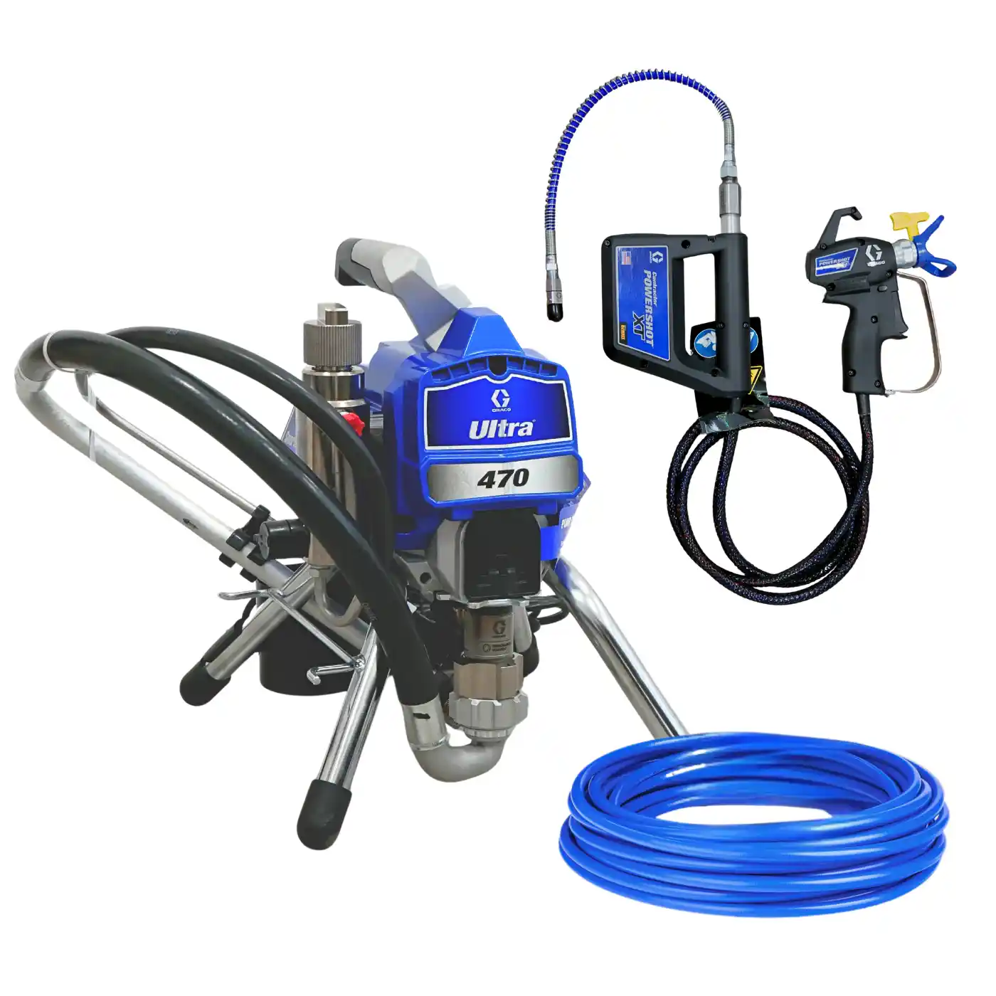 Pompa de zugravit, vopsit, Graco ULTRA 470 Stand cu Contractor PowerShot, 230V [1]