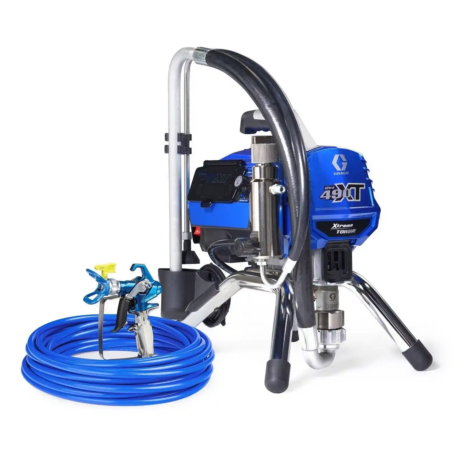Pompa de Zugravit cu Var Manuala - Pompa de zugravit, vopsit, Graco, Ultra 490 XT, airless, 230V
