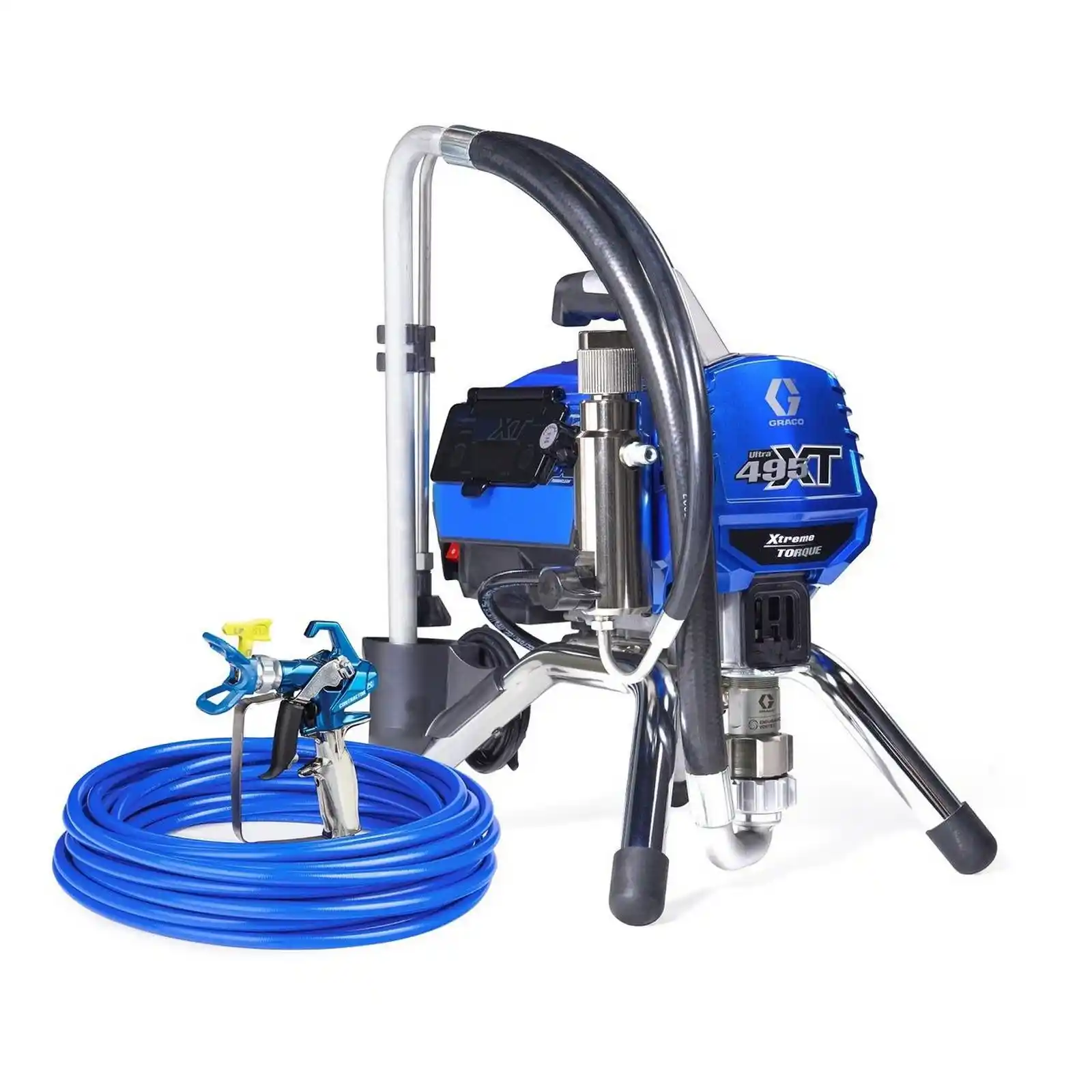 Pompa de Zugravit cu Var Manuala - Pompa de zugravit, vopsit, Graco, Ultra 495 XT, airless, 230V