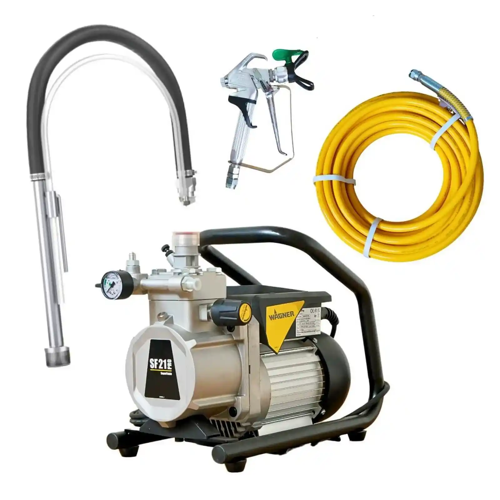Pompa de zugravit, vopsit, Wagner, SF 21 PRO HEA Spraypack 0.9kW, 2.1 litri / min, airless