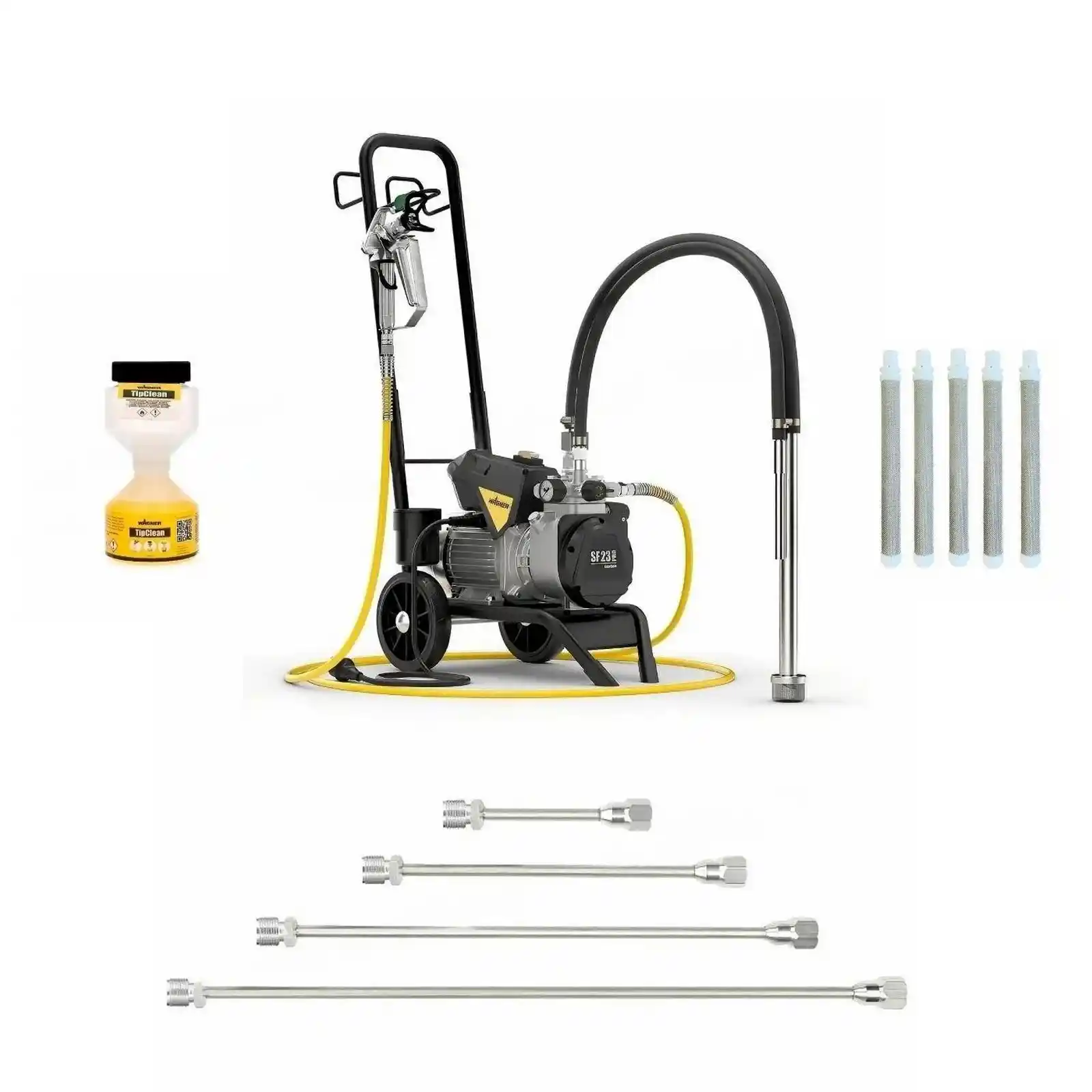 Pompa de Vopsit Wagner - Pompa de zugravit, vopsit, Wagner, SuperFinish 23 PRO HEA, kit complet