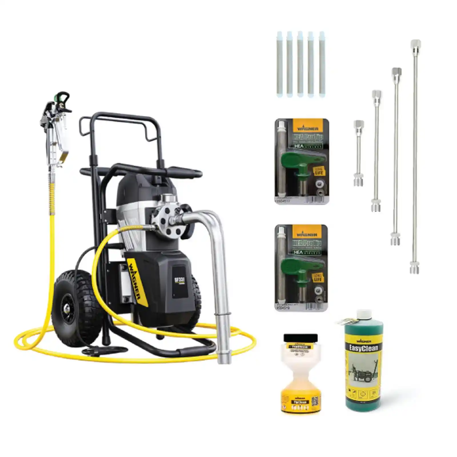Pompe de pulverizare - Pompa de zugravit, vopsit, Wagner, SuperFinish 33 PLUS 2.2kW, airless kit complet