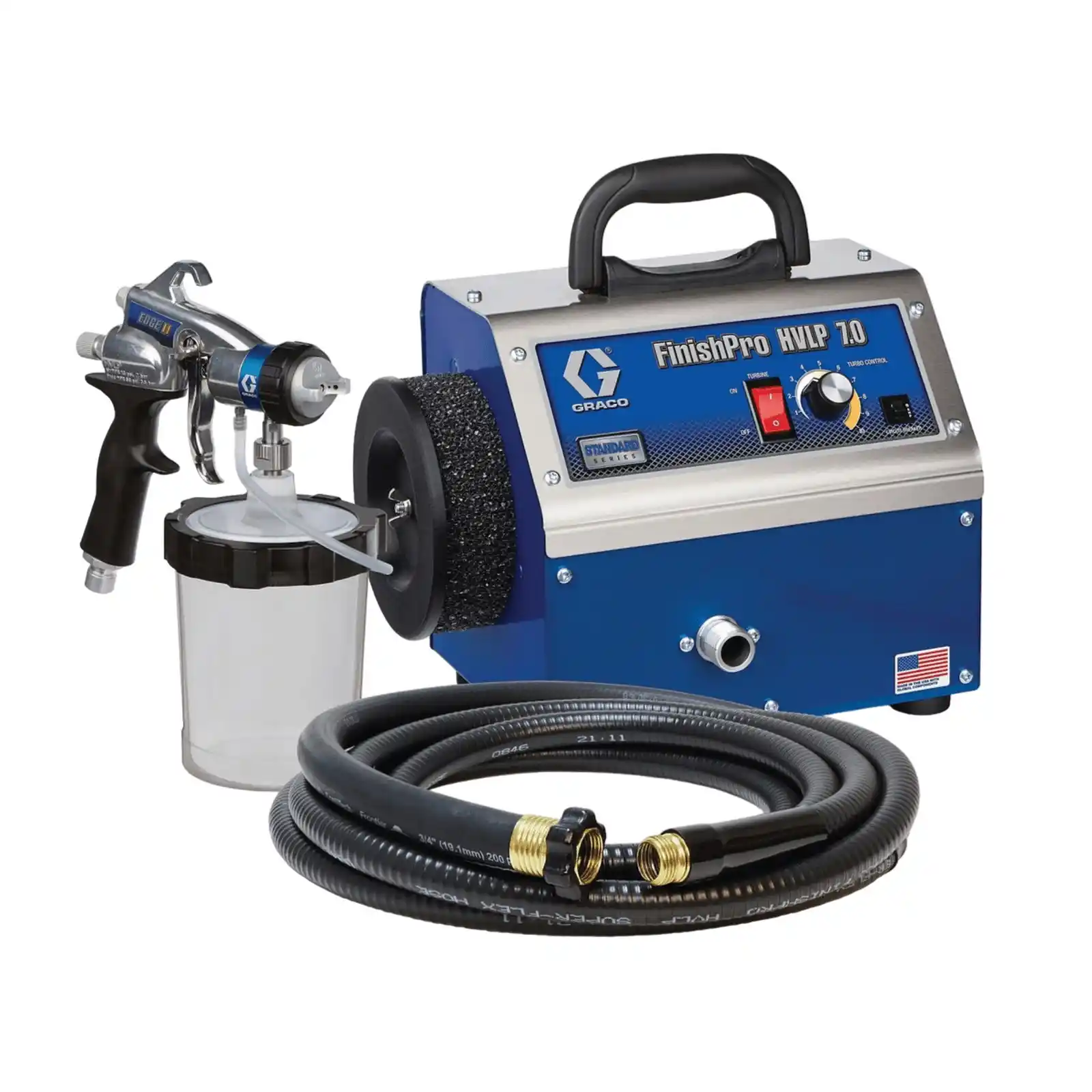 Pompe pentru constructii - Pompa FinishPro HVLP 9.0, Standard, Graco, 230v