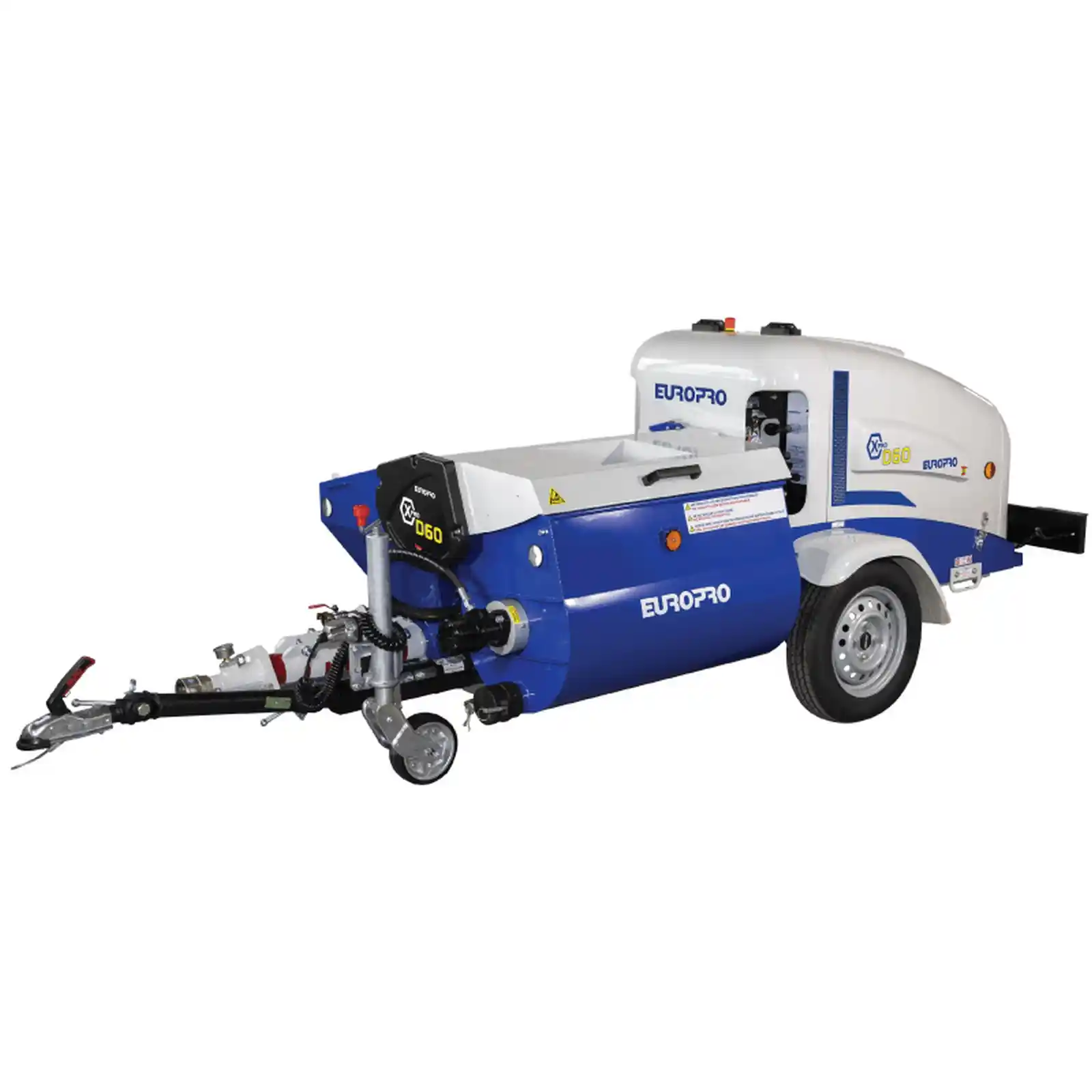 Pompa mortar in rate - Pompa mortar traditional, adezivi, Euromair, X PRO D60 CLASSIC, 18 kW