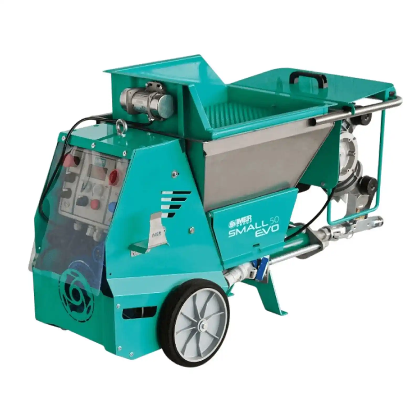 Pompa mortar in rate - Pompa multifunctionala Small 50 EVO, IMER, 0.8-14 l/min, 230V, 2.5 kW