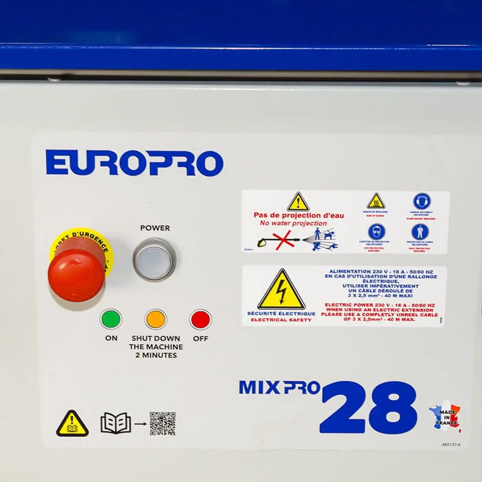 Pompa profesionala de sapa, tencuiala, adezivi, glet, Euromair, MIXPRO 28 [2]