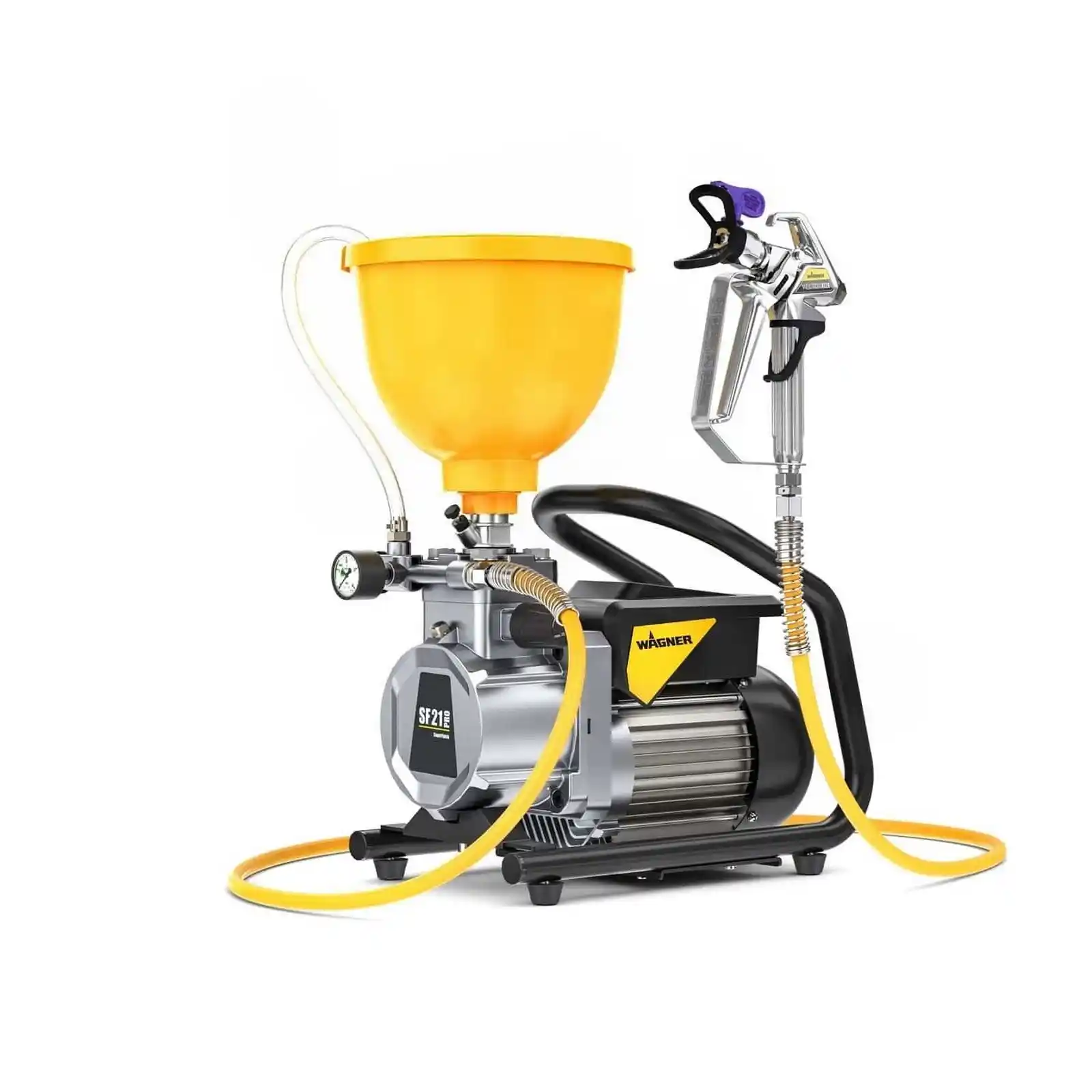 Pompe pe Membrana - Pompa Wagner, Super Finish SF 21 PRO HEA, pentru lacuit si vopsit 0.9kW, 2.1 litri / min, airless