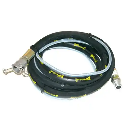 Accesorii pompe - Furtun de material si aer, Euromair, 10 m, DN25, pentru pompa de tencuit