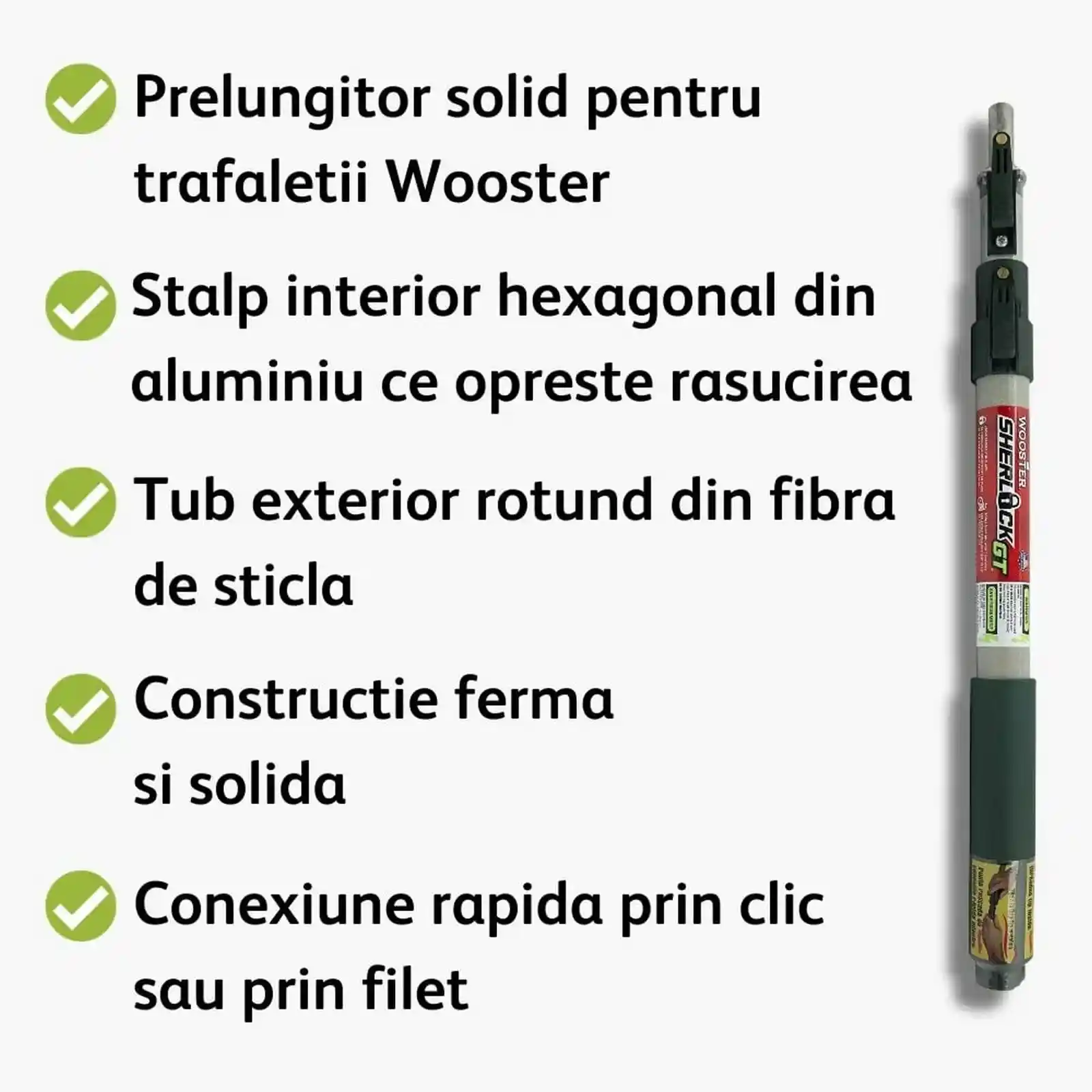 Prelungitor trafalet 55-75 cm, Sherlock GT, Wooster [1]