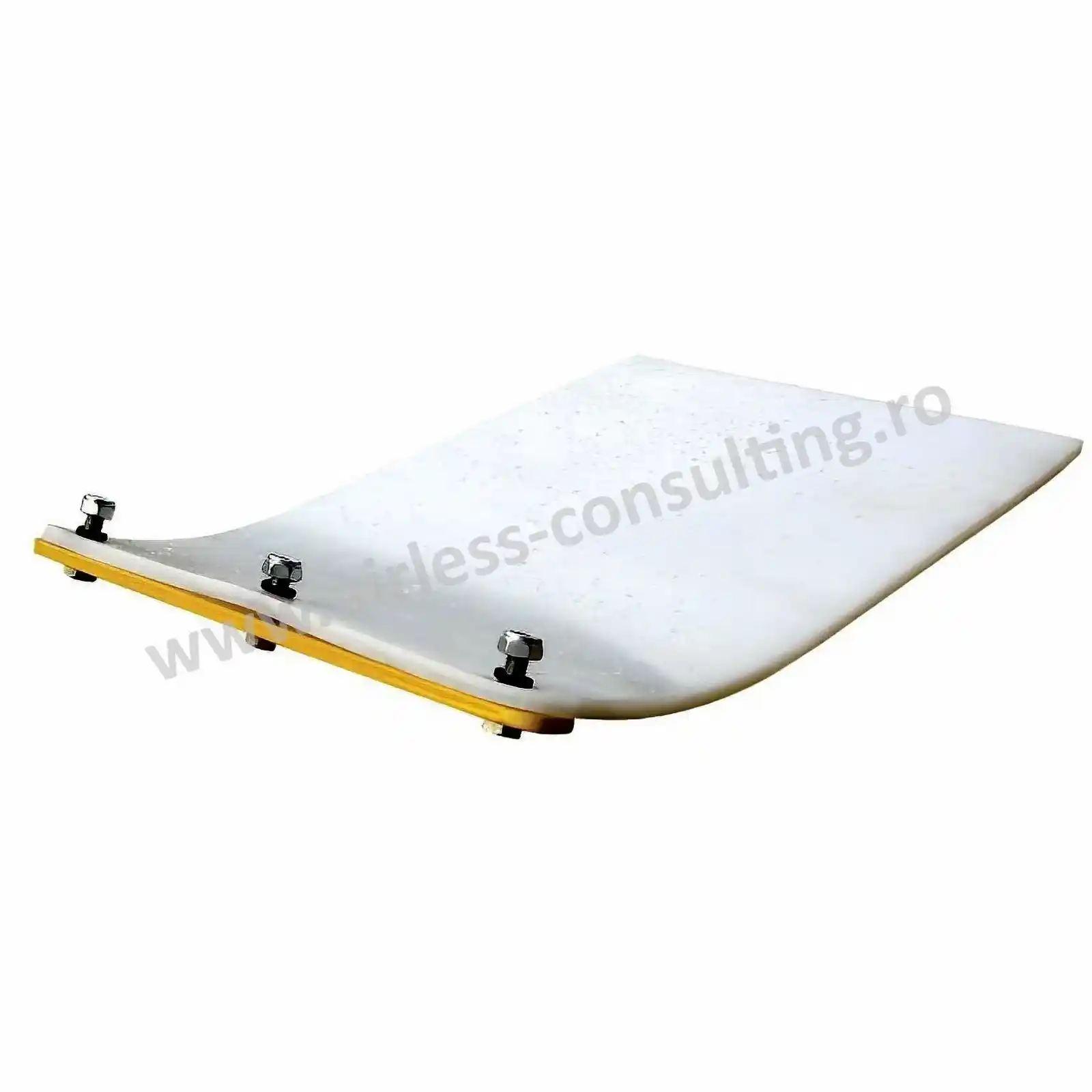 Utilaje profesionale constructii - Protectie talpa pentru placa compactoare, PC65 / PC70, Bisonte, incolor