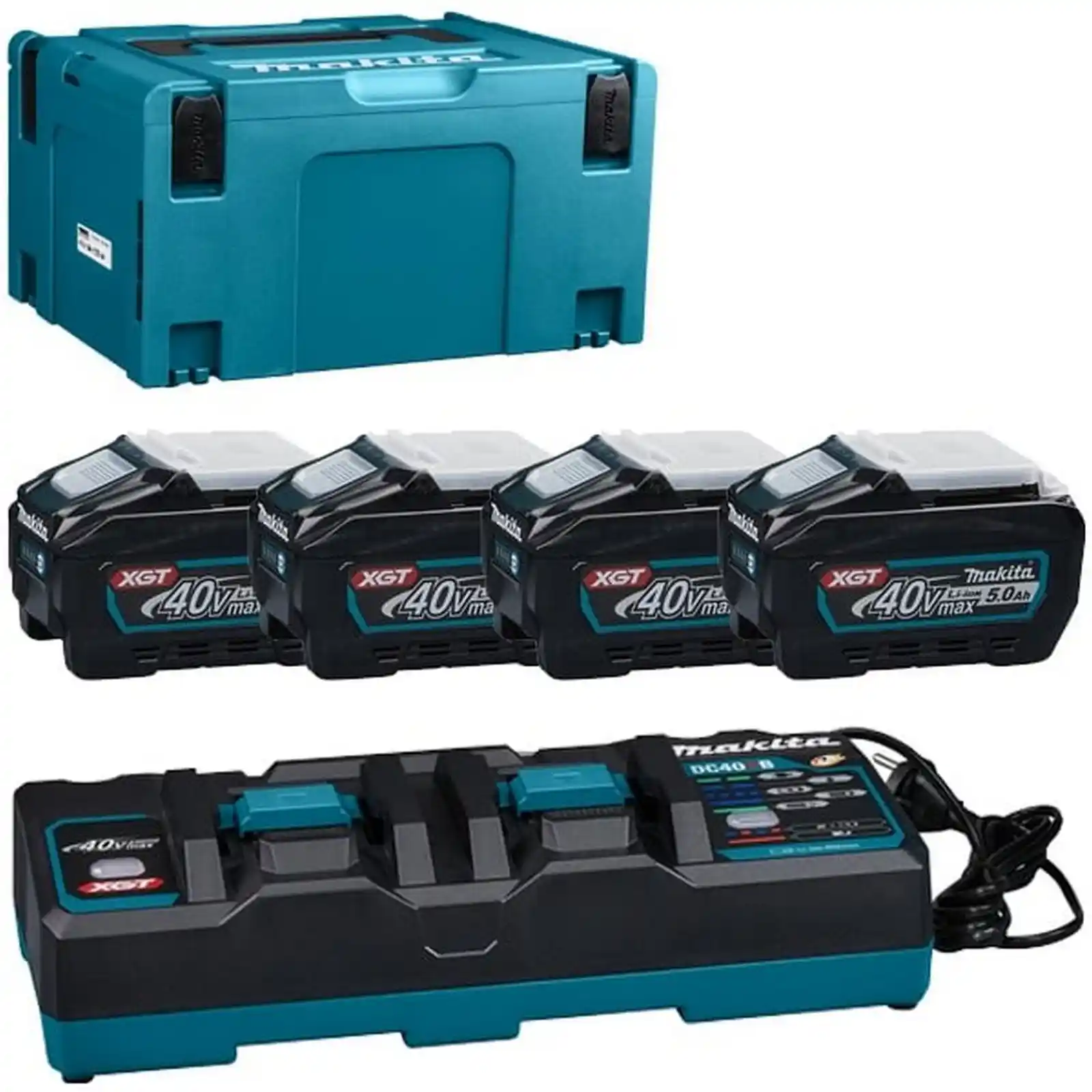 Accesorii diverse - PSK XGT (4xBL4050F + DC40RB + MAKPAC), Makita